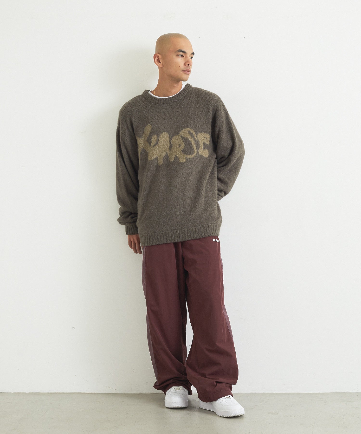 NYLON PANELED PANTS