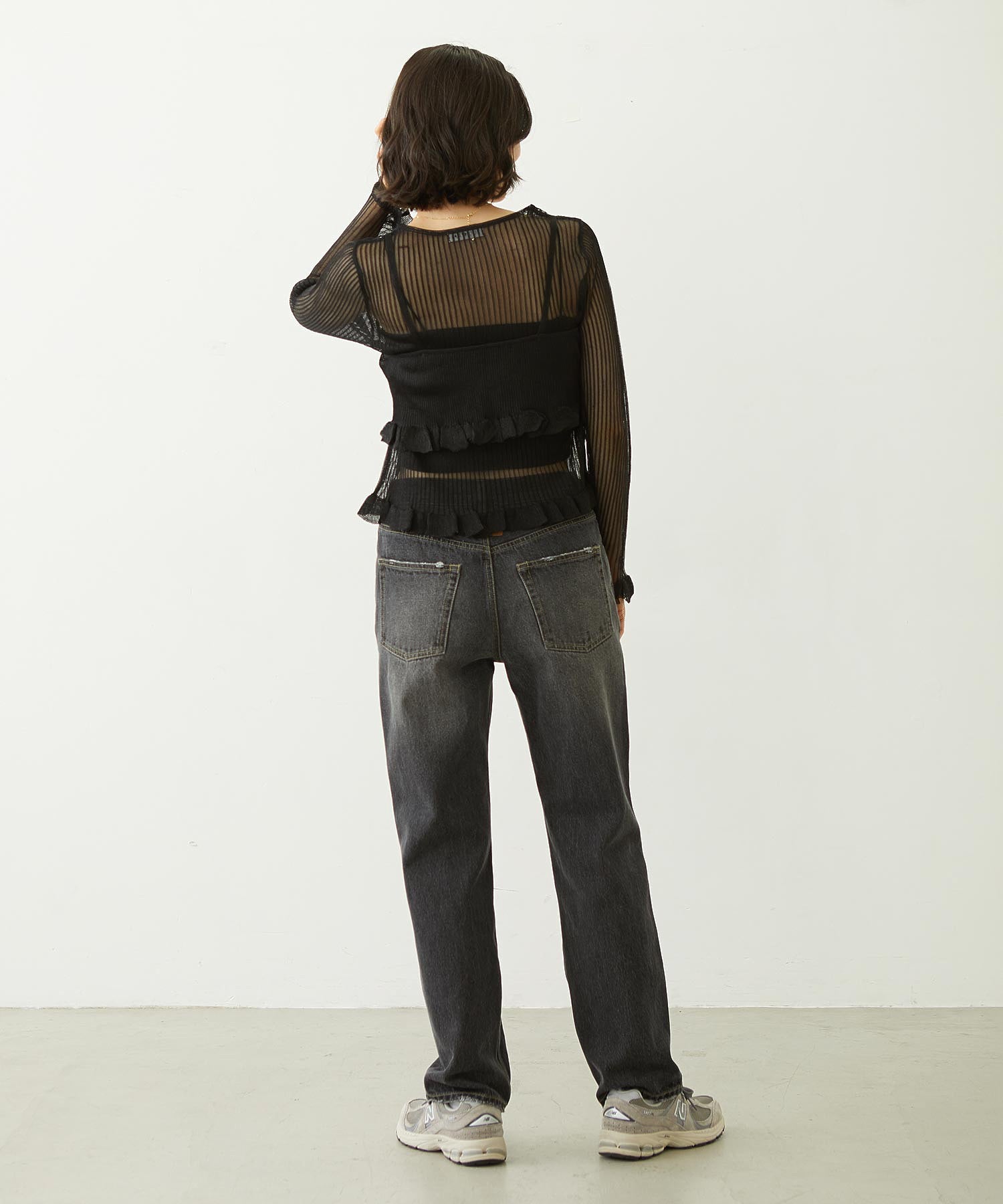 2-PIECE SHEER CARDIGAN