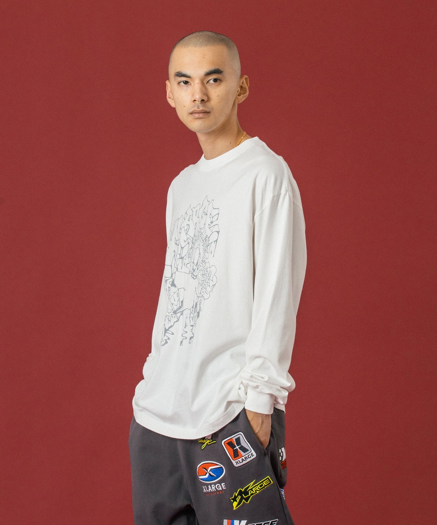 WRITER L/S TEE