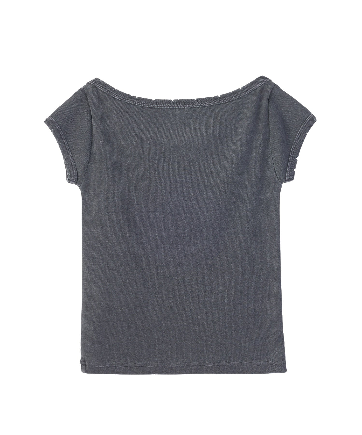 FADED BOAT NECK S/S BABY TEE