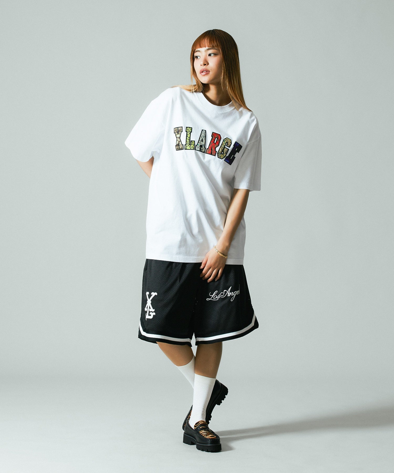 MODEL 身長165cm / 着用サイズ：Lサイズ