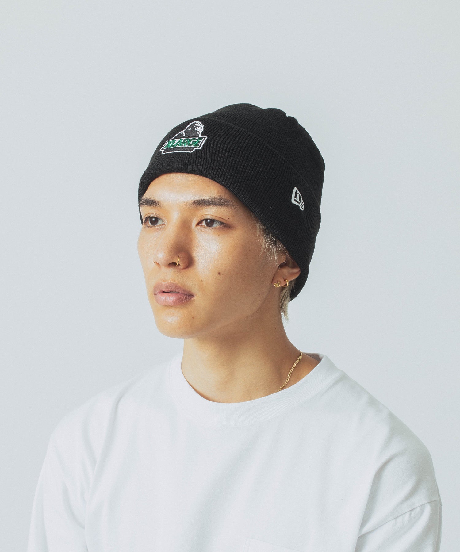 XLARGE×NEW ERA SLANTED OG CUFF BEANIE