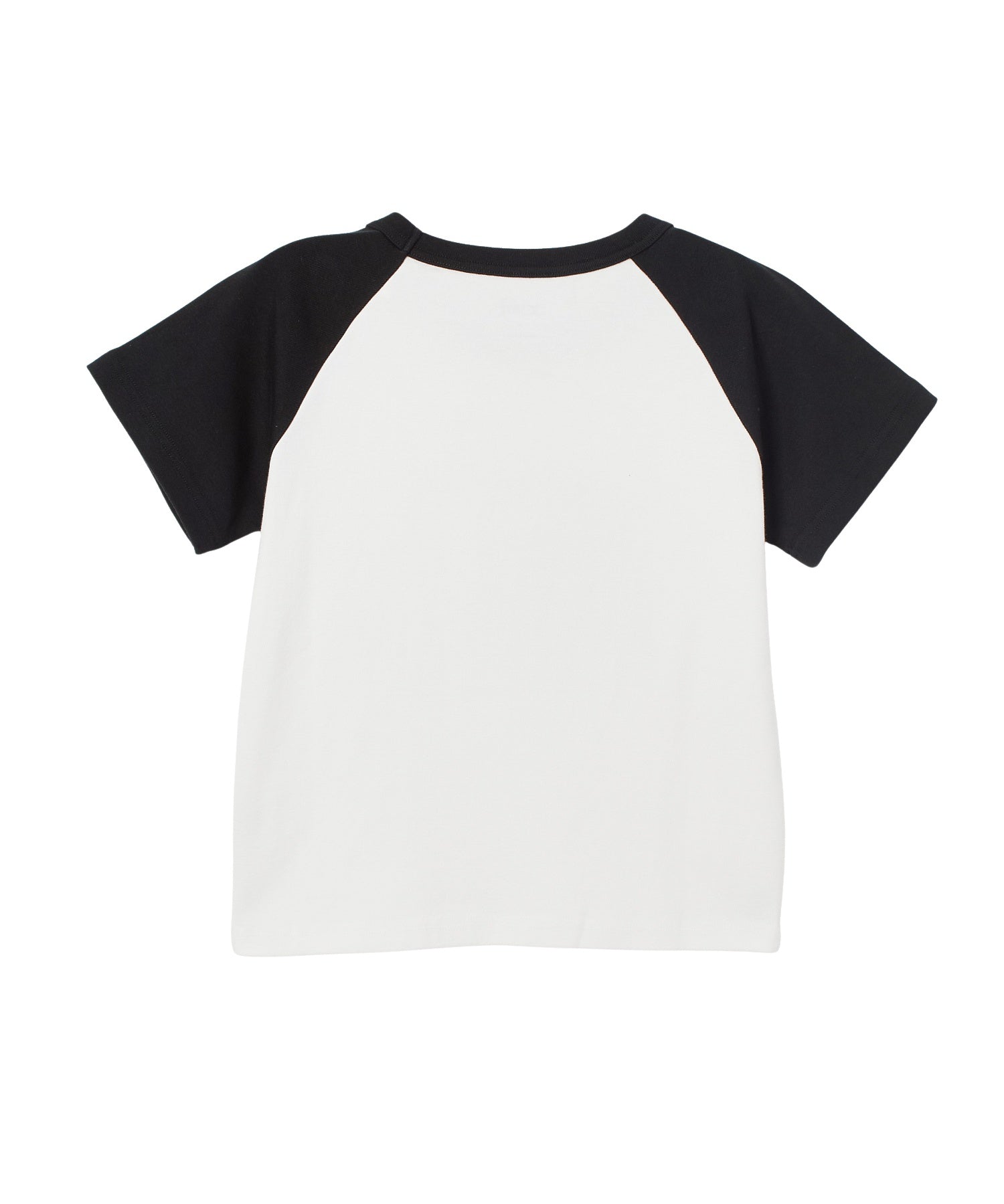 RHINESTONE VERTICAL LOGO RAGLAN S/S BABY TEE