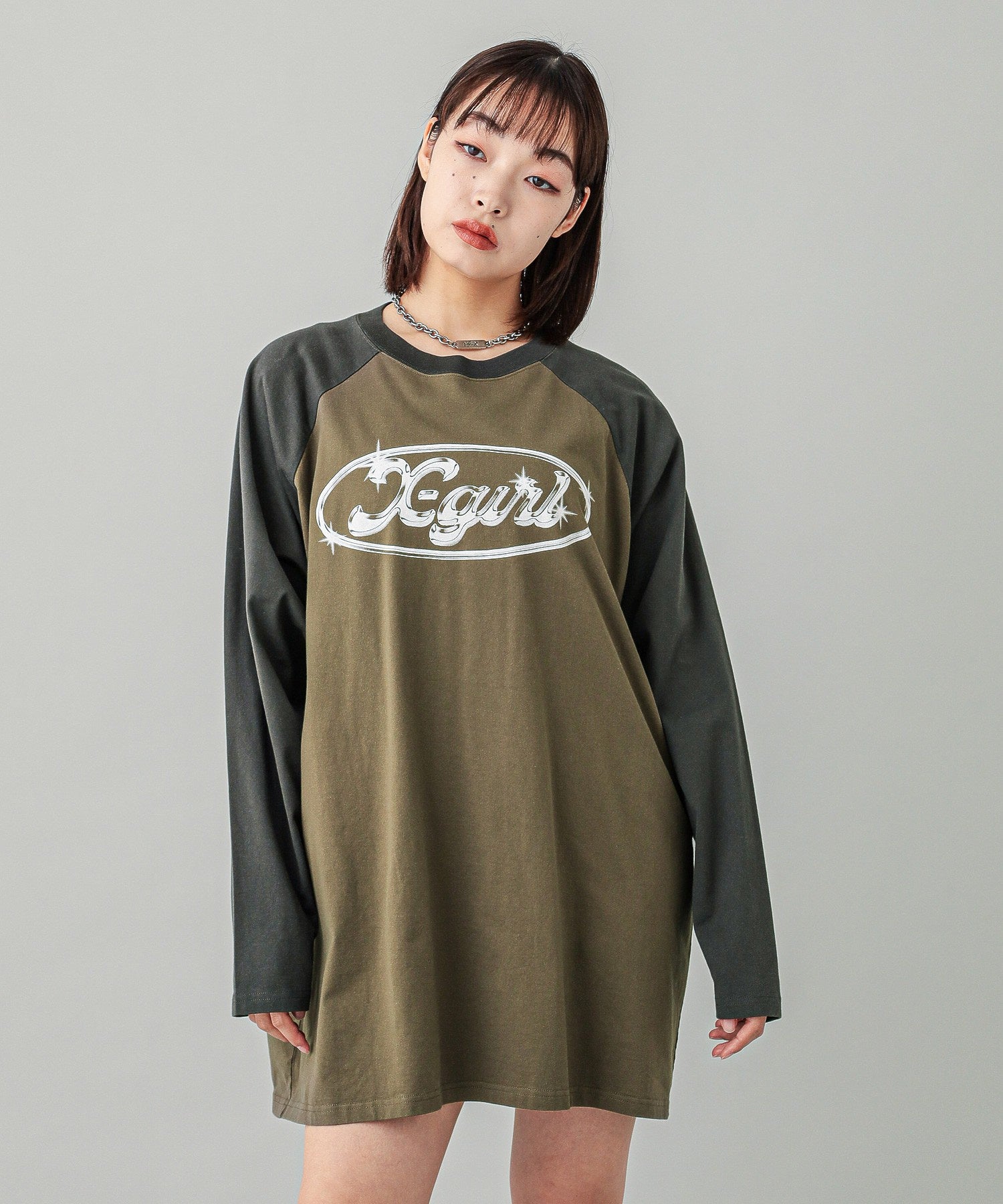 METAL LOGO B/B BIG TEE DRESS