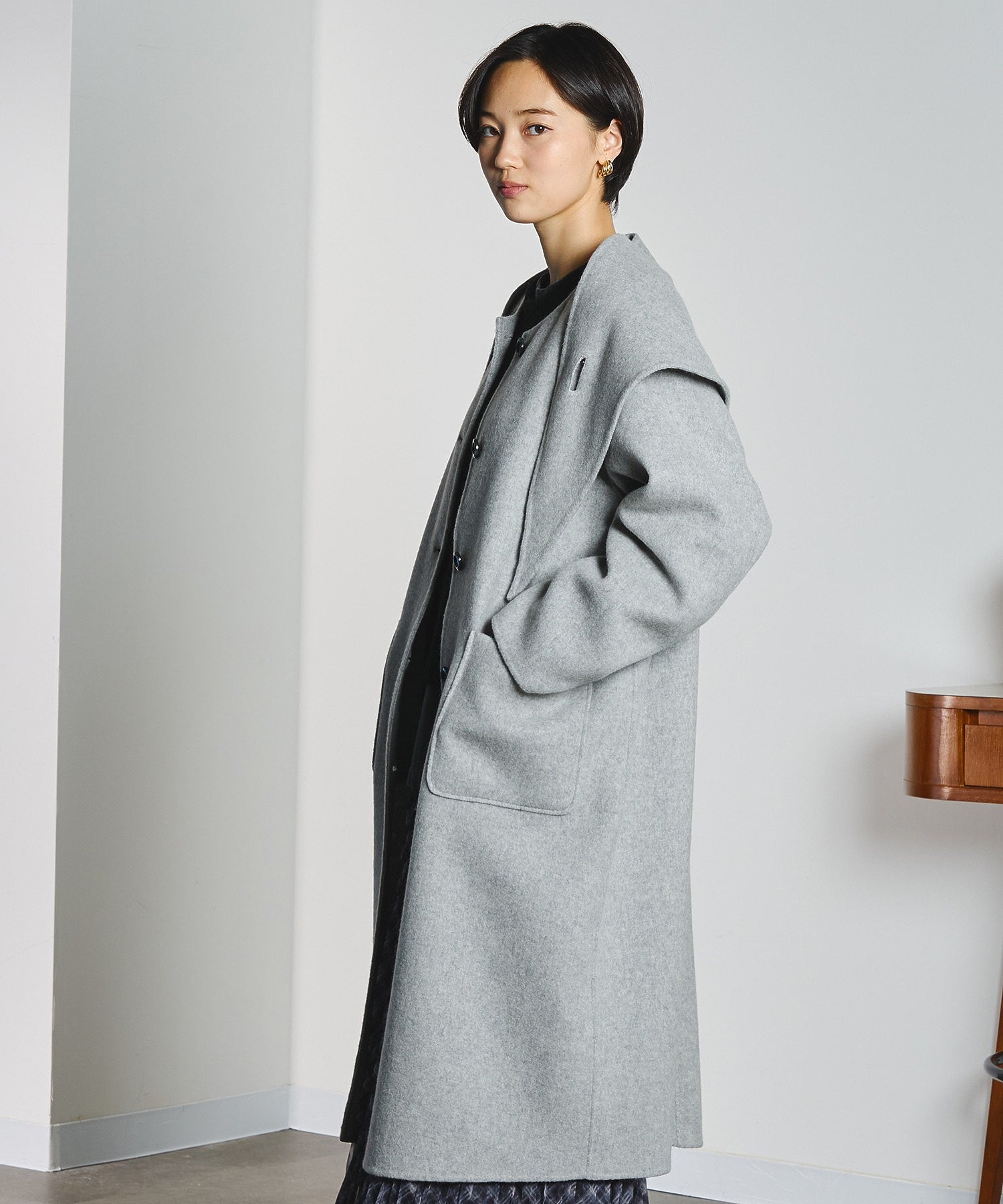 model:166cm 着用サイズ:S