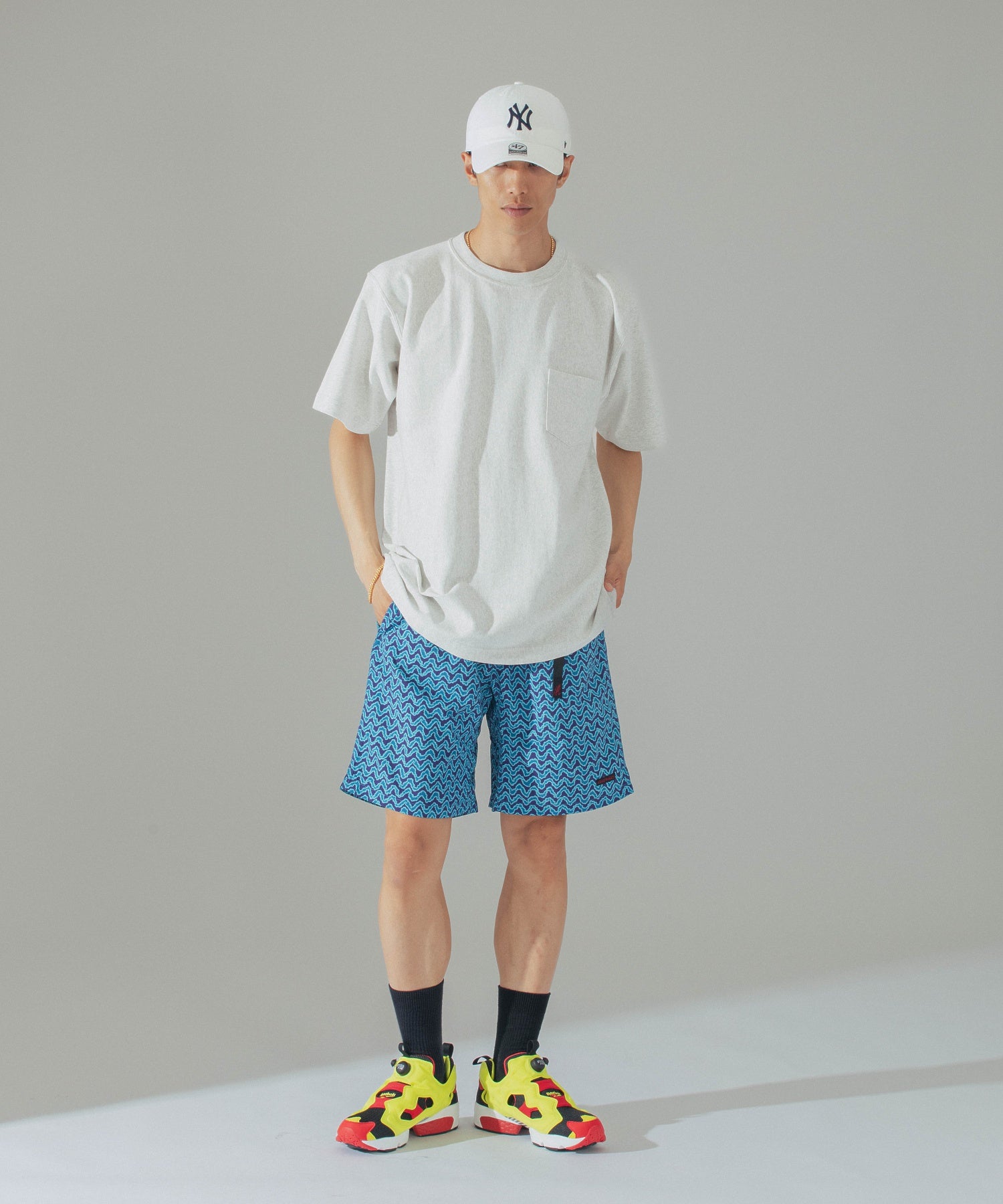 CHAMPION/チャンピオン/REVERSE WEAVE SHORT SLEEVE POCKET T-SHIRT/C3-Z319