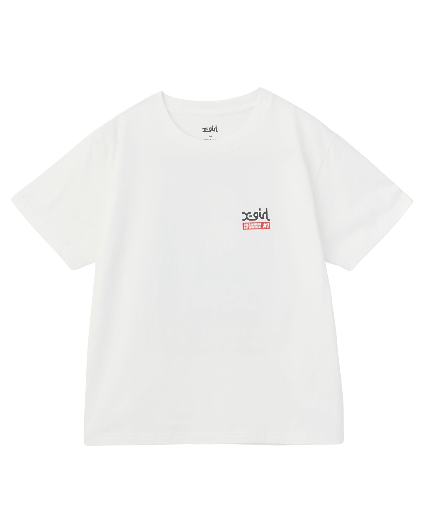 COLORED BOX FACE S/S TEE