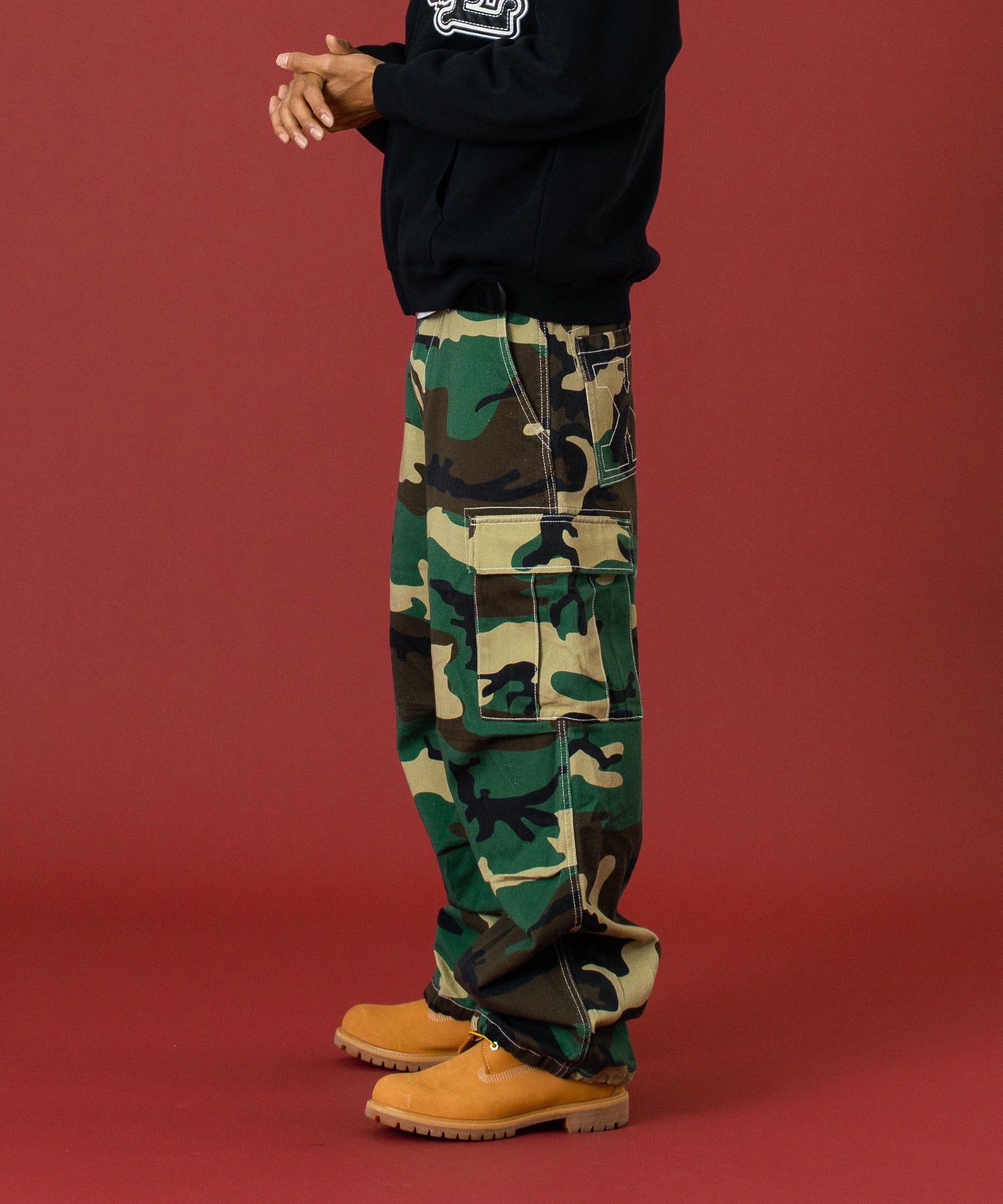 X STITCH CARGO PANTS