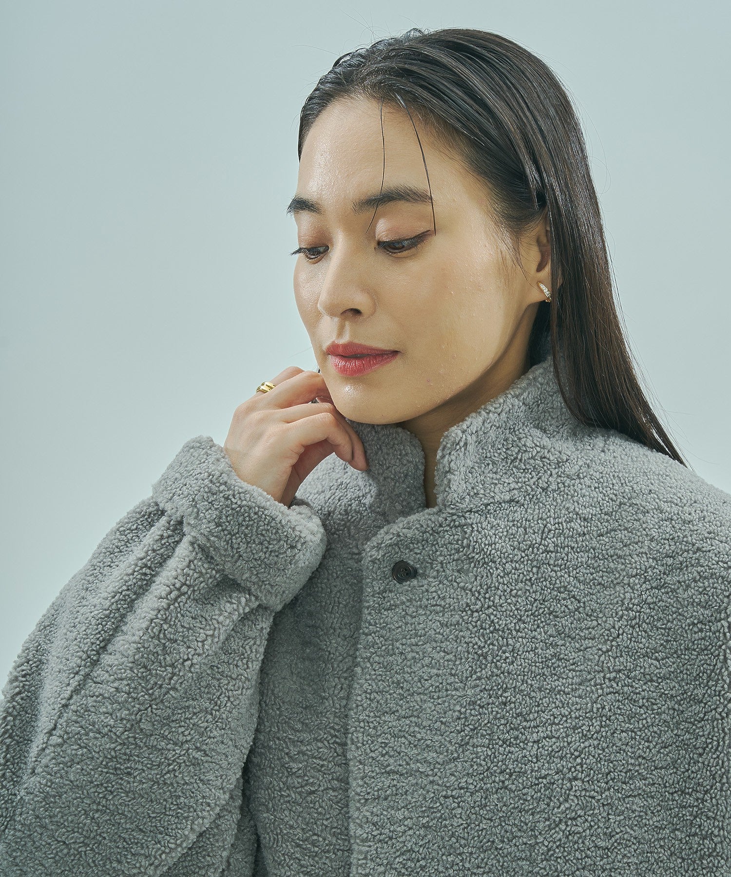 SISII x GENE HEAVENS/BOA FREECE UNISEX COAT