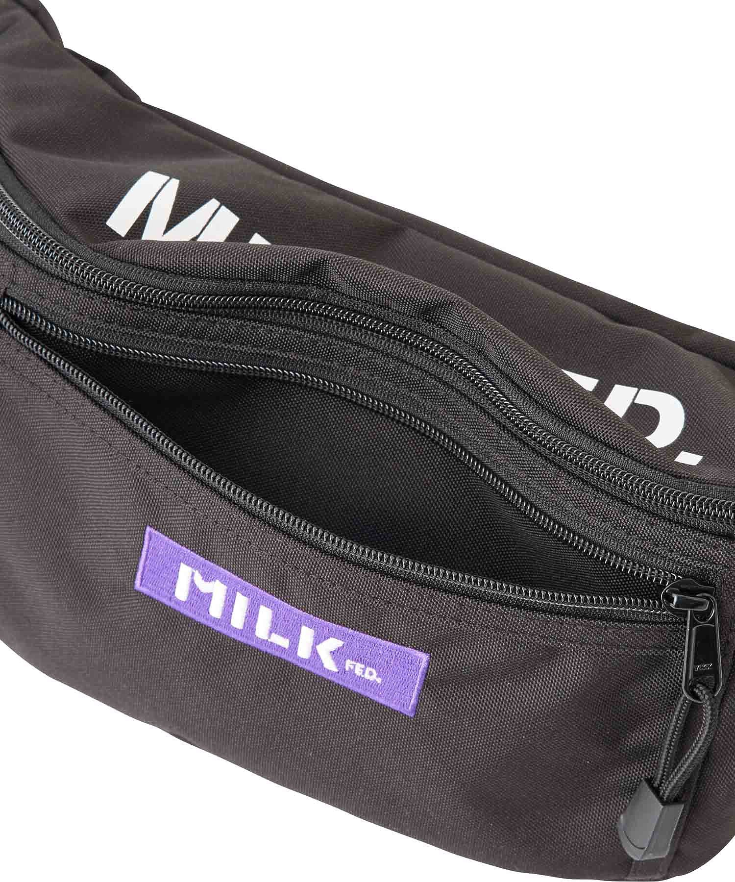 TOP LOGO FANNY PACK LIMITED PURPLE MILKFED.
