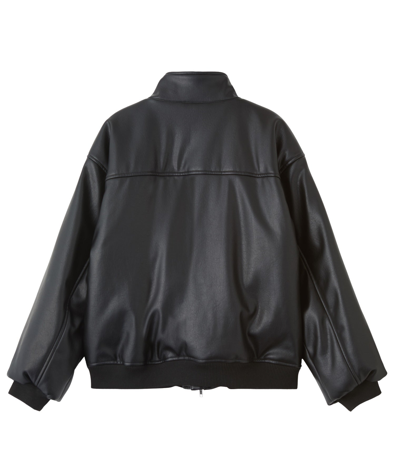 FAUX LEATHER PADDED JACKET
