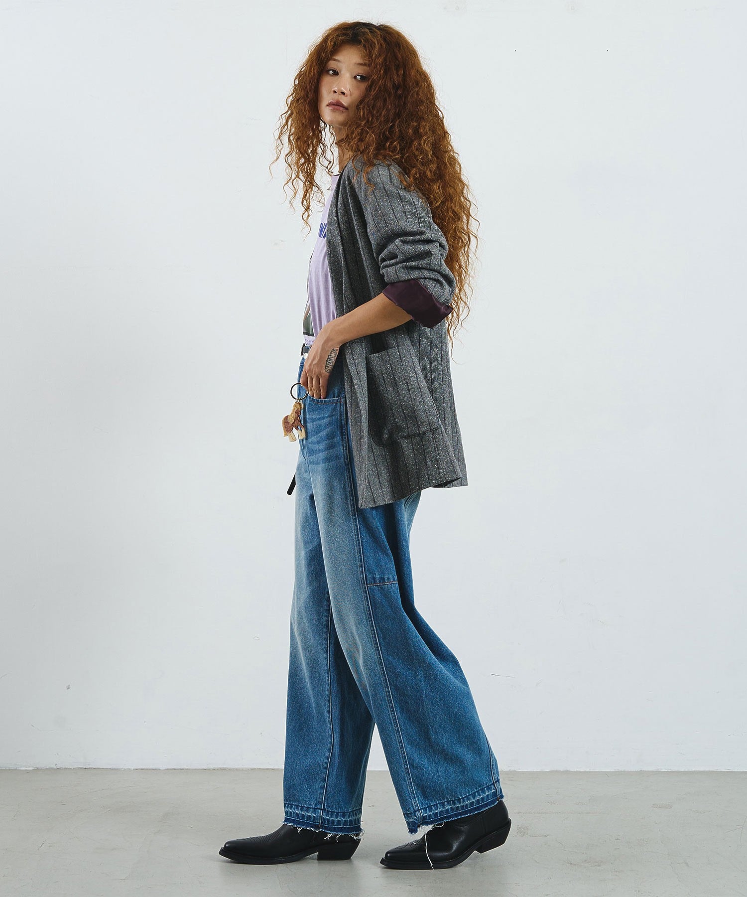 model:168cm 着用サイズ:S