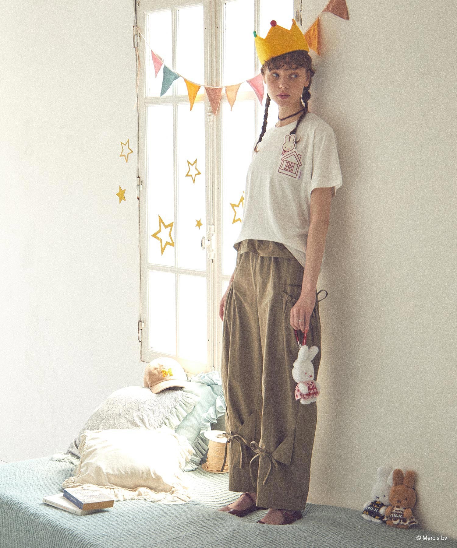 MILKFED. x MIFFY AND MELANIE S/S TEE