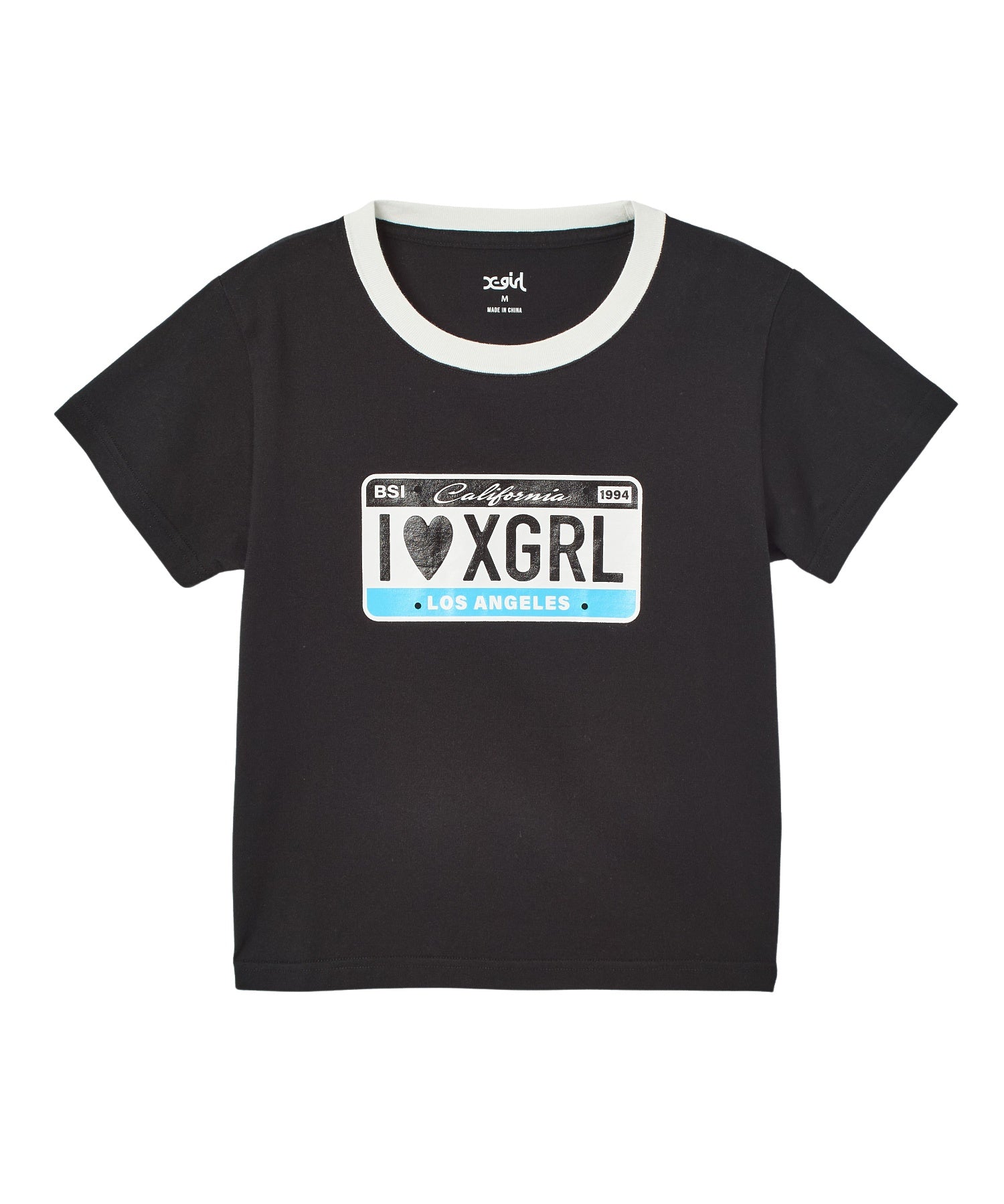 PLATE LOGO S/S BABY TEE