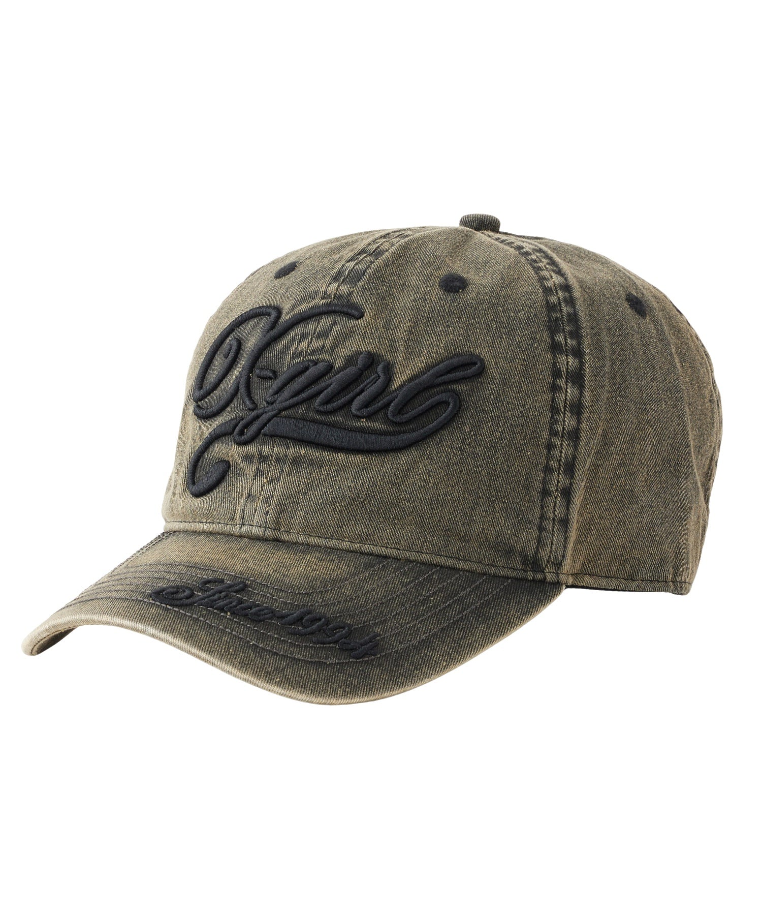 EMBROIDERED LOGO FADED 6PANEL CAP