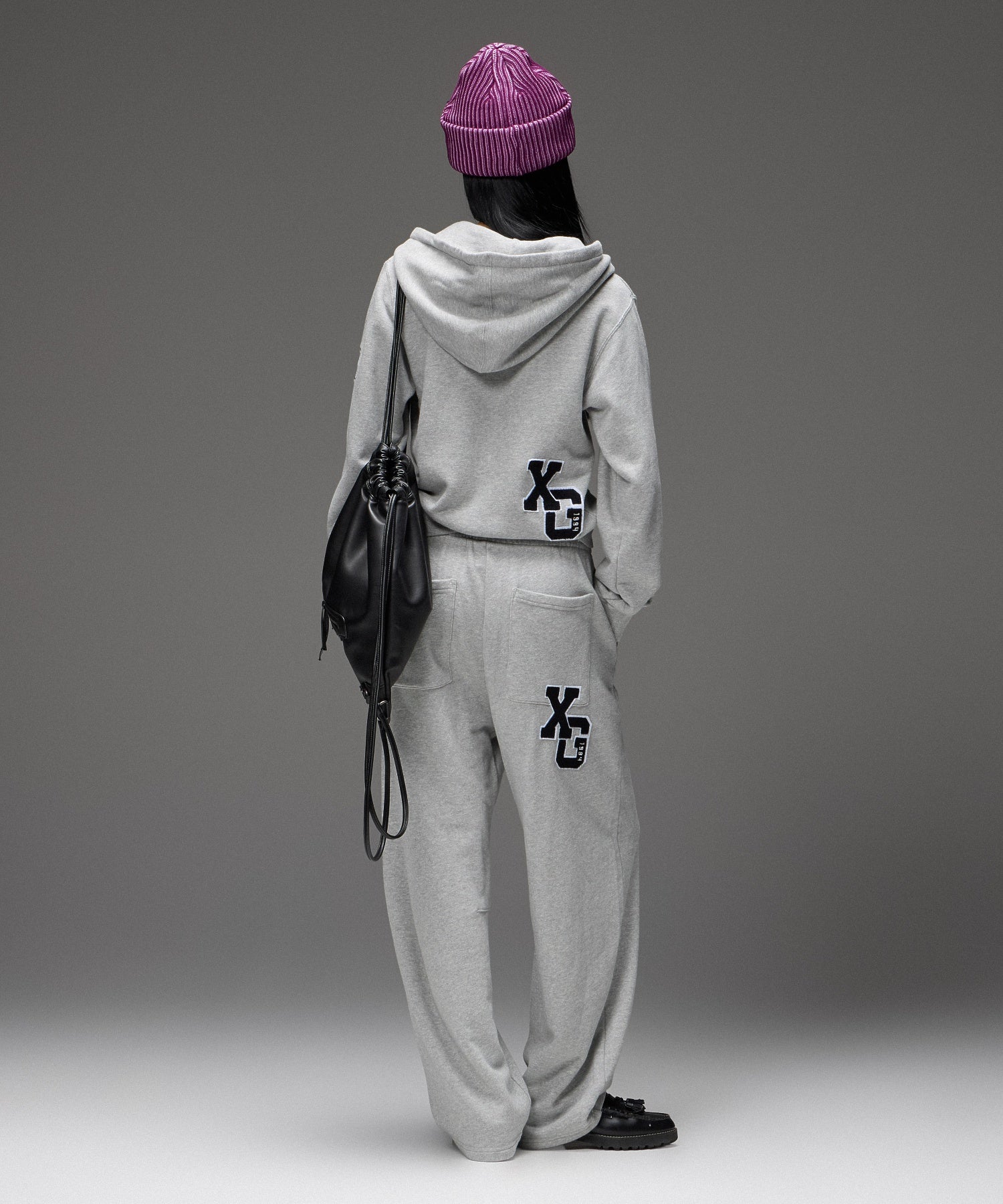 FAUX LEATHER UTILITY KNAPSACK