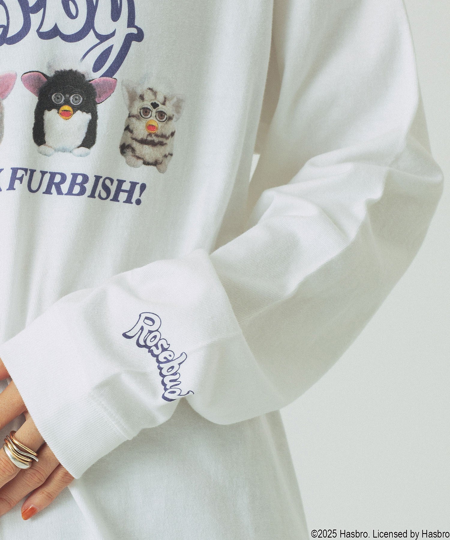 ROSE BUD x FURBY L/S TEE