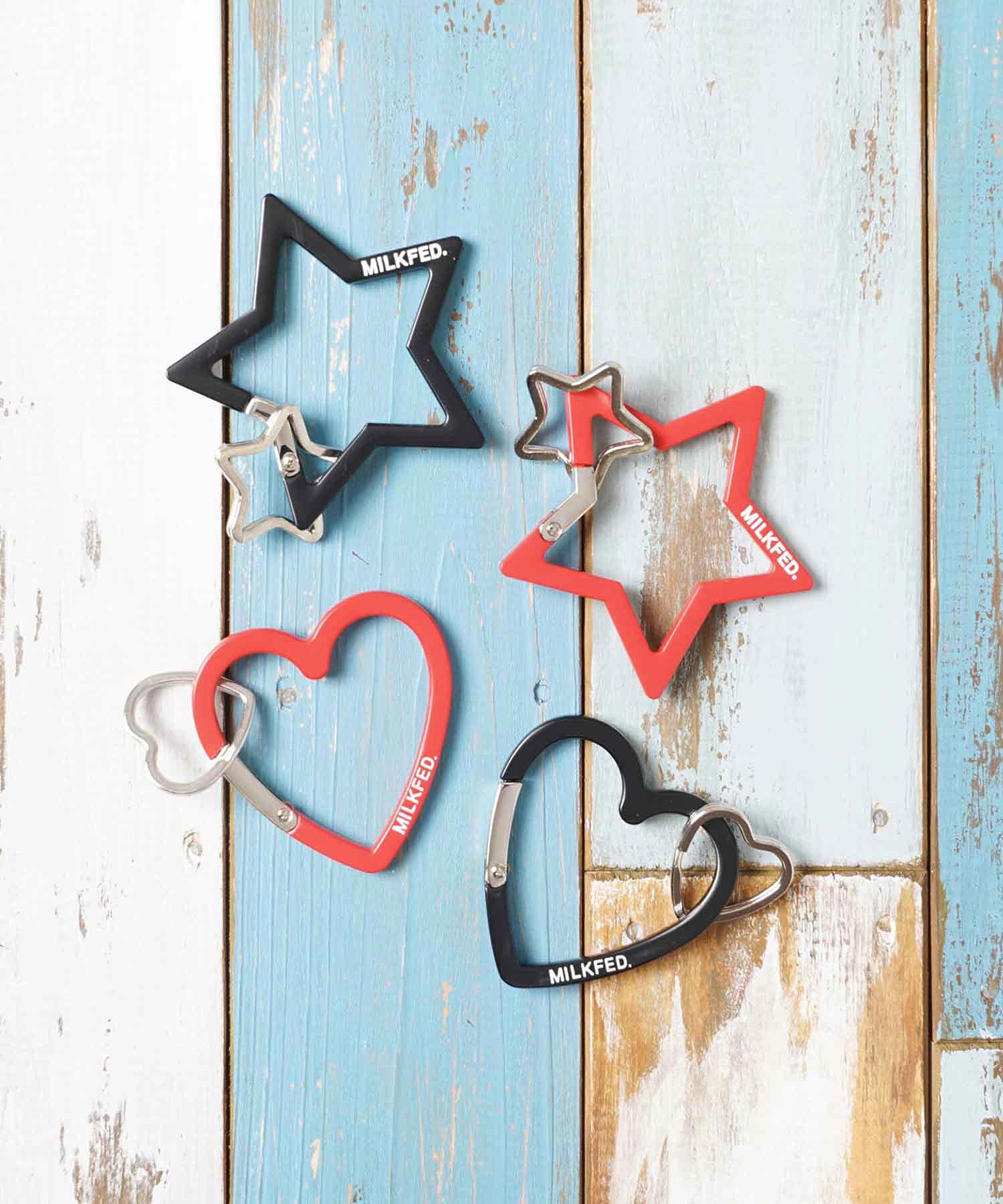 HEART CARABINER MILKFED.