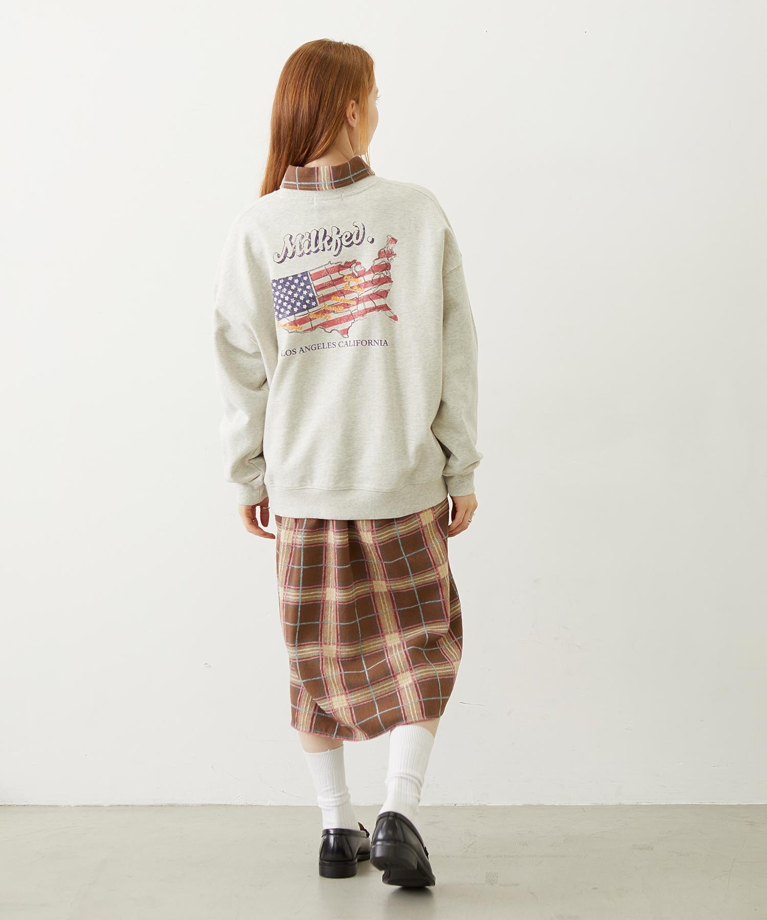 AMERICAN FLAG SWEAT TOP