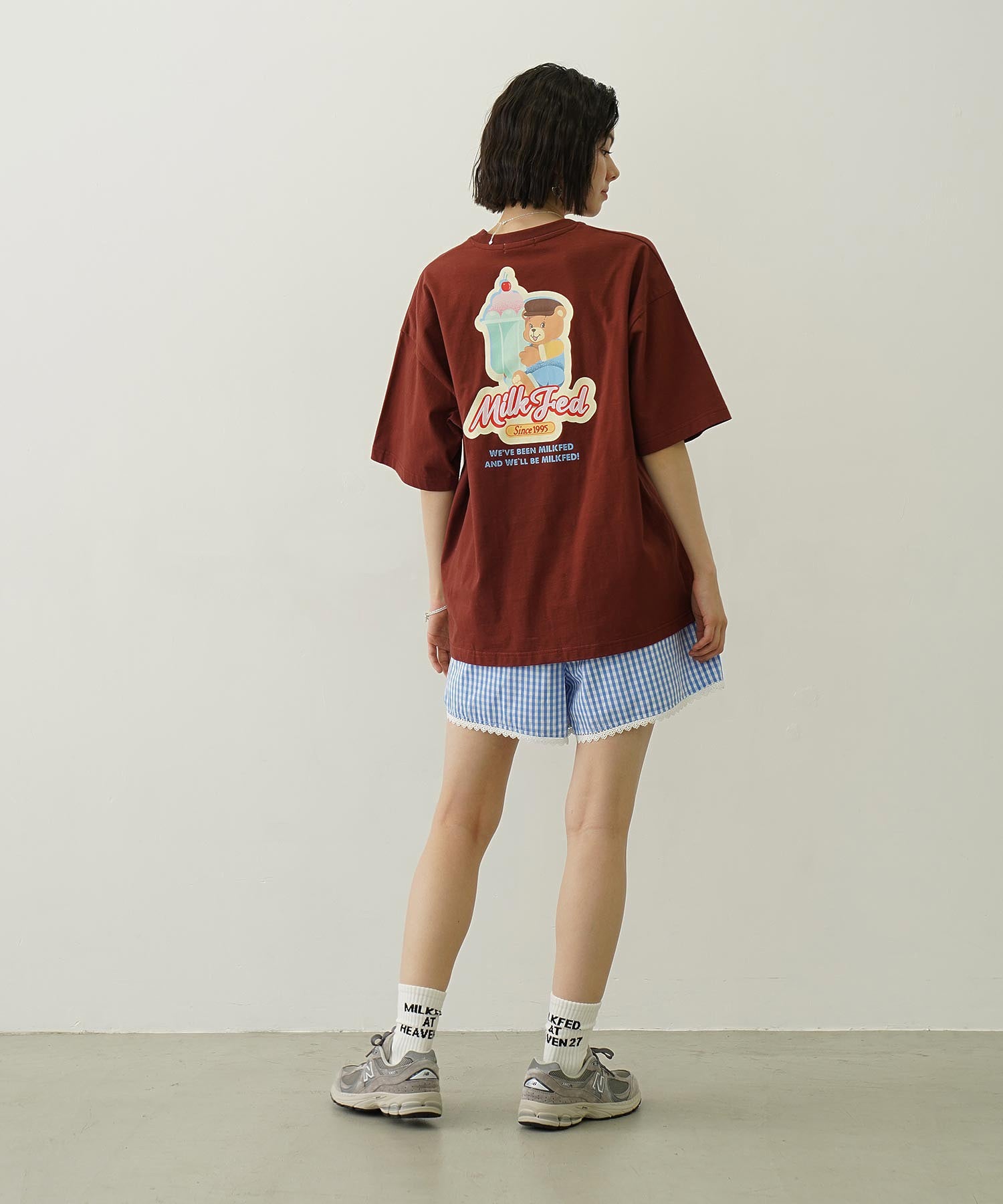 BEAR AND PARFAIT WIDE S/S TEE