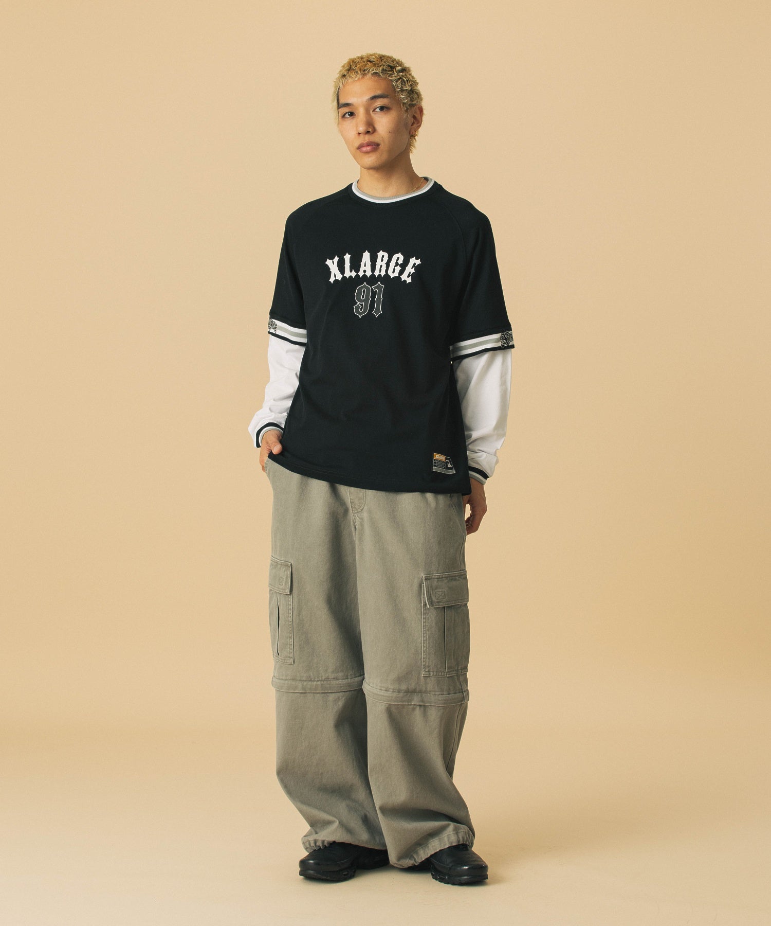 XLARGE 91 LAYERD L/S TEE