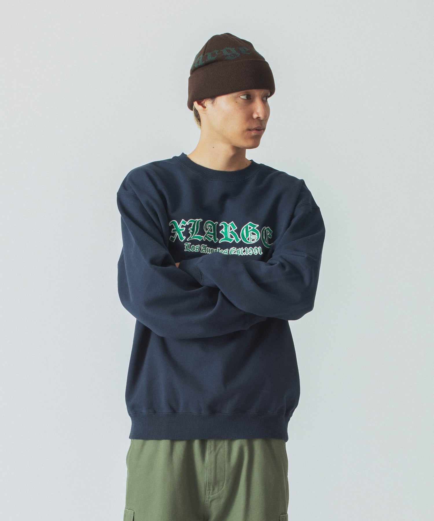 MODEL 身長178cm / 着用サイズ：Lサイズ