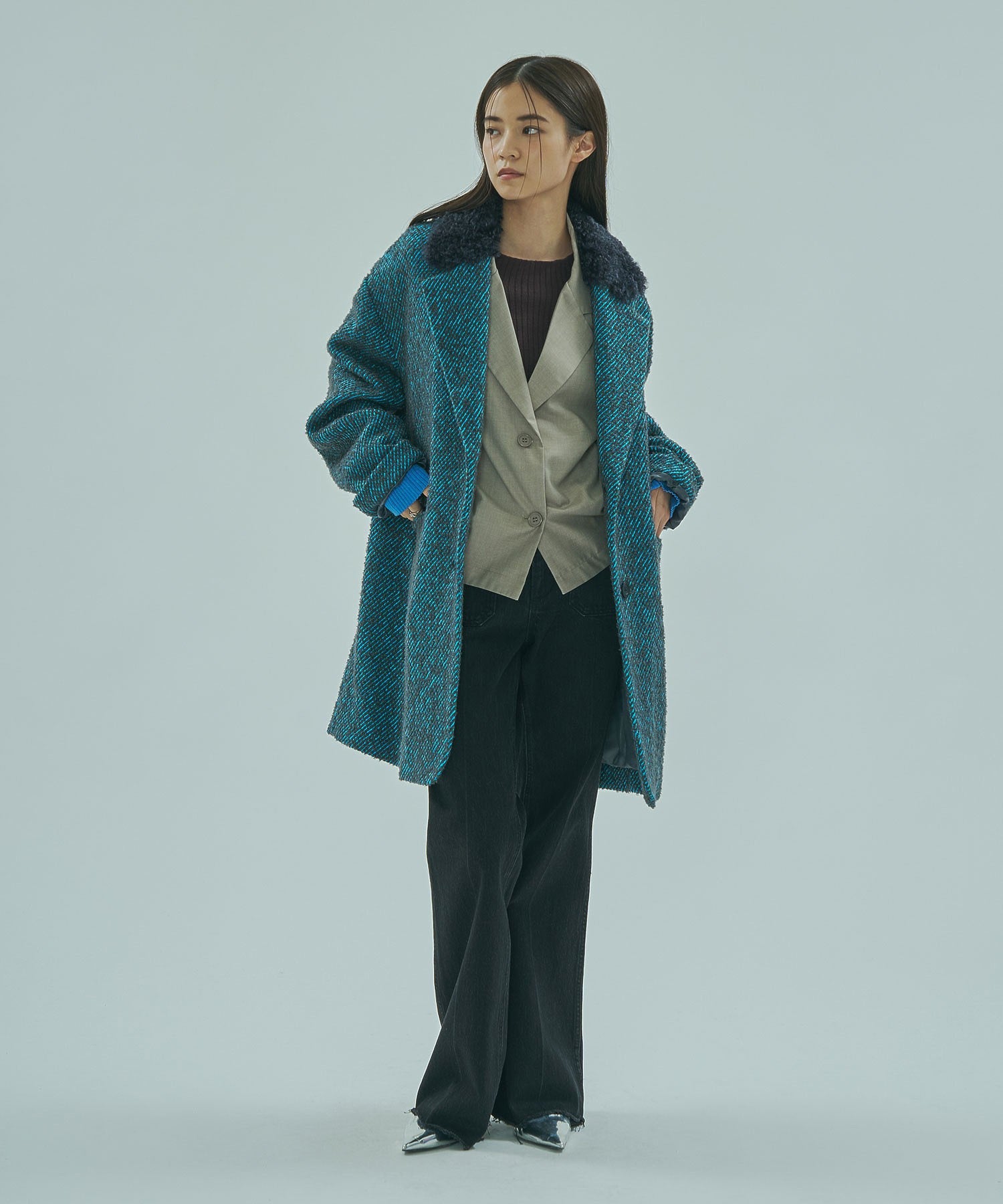 model:160cm 着用サイズ:ONE SIZE