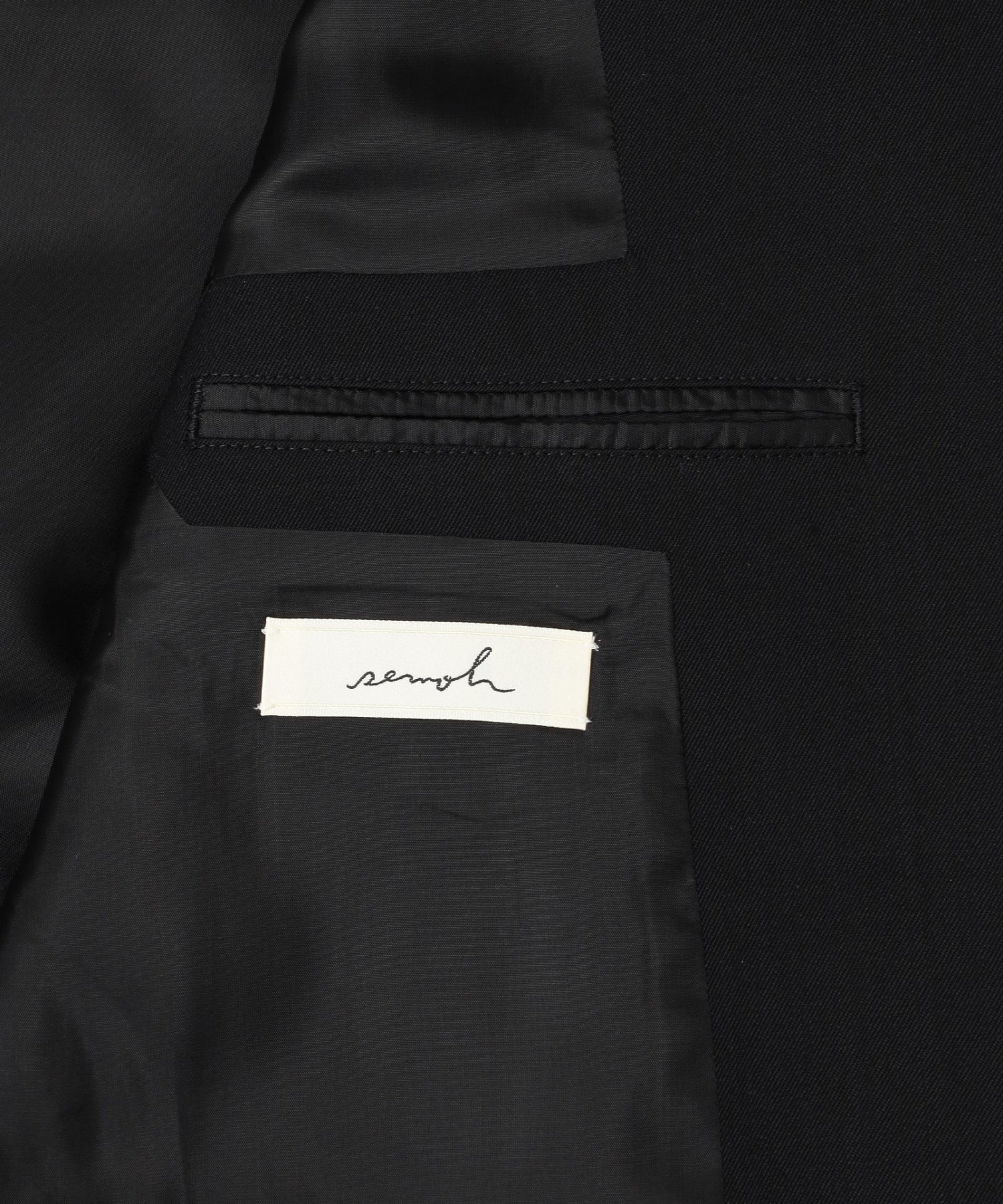 SEMOH/セモー/Cut-off Sleeve Tailored Jacket 29-4-02