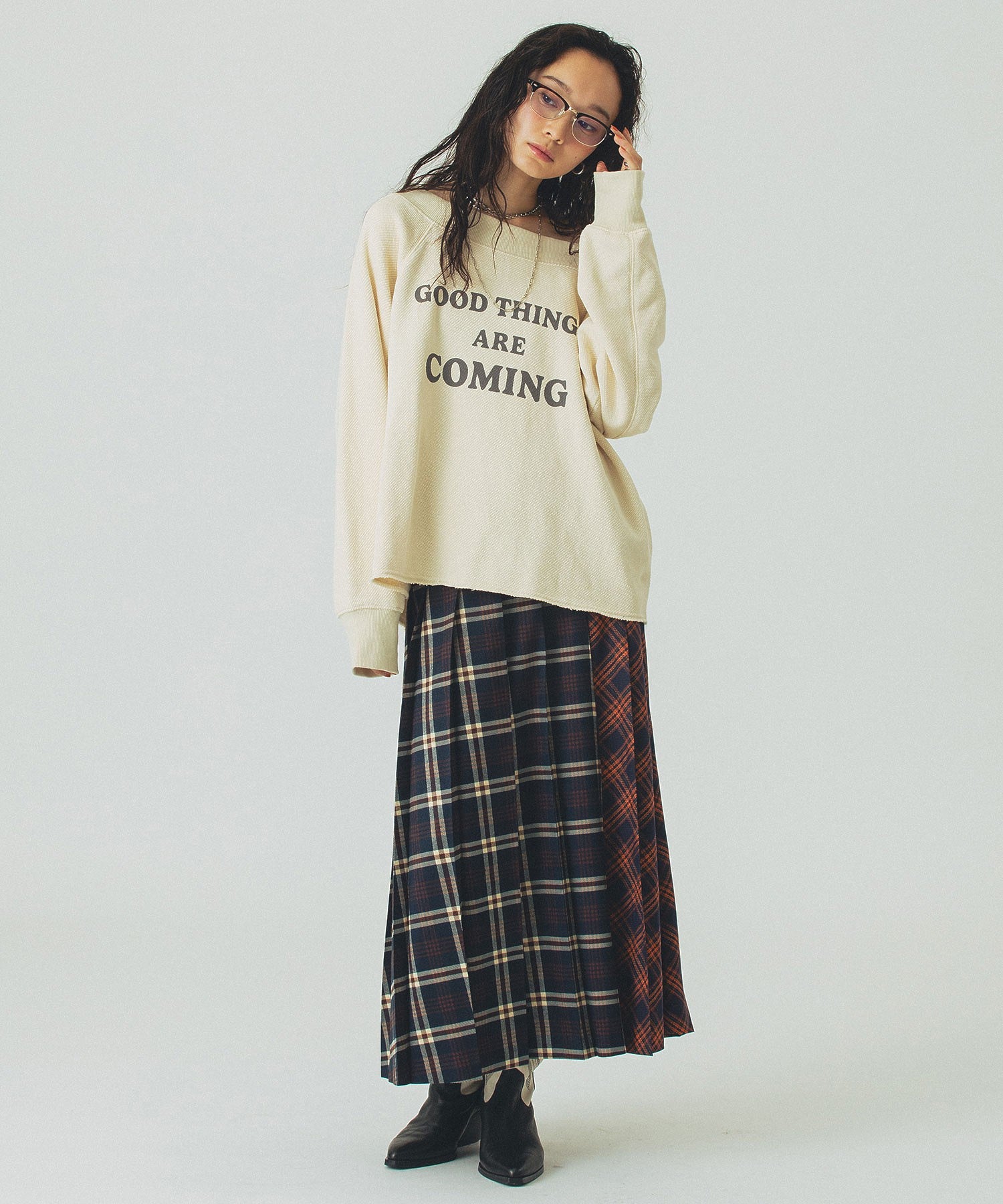 model:161cm 着用サイズ:ONE SIZE