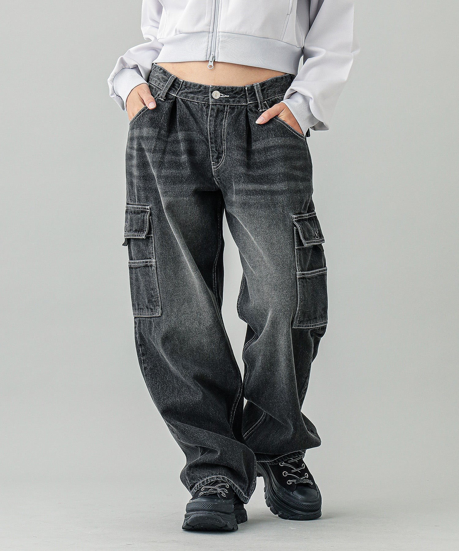 model　H:161cm 着用サイズ:M