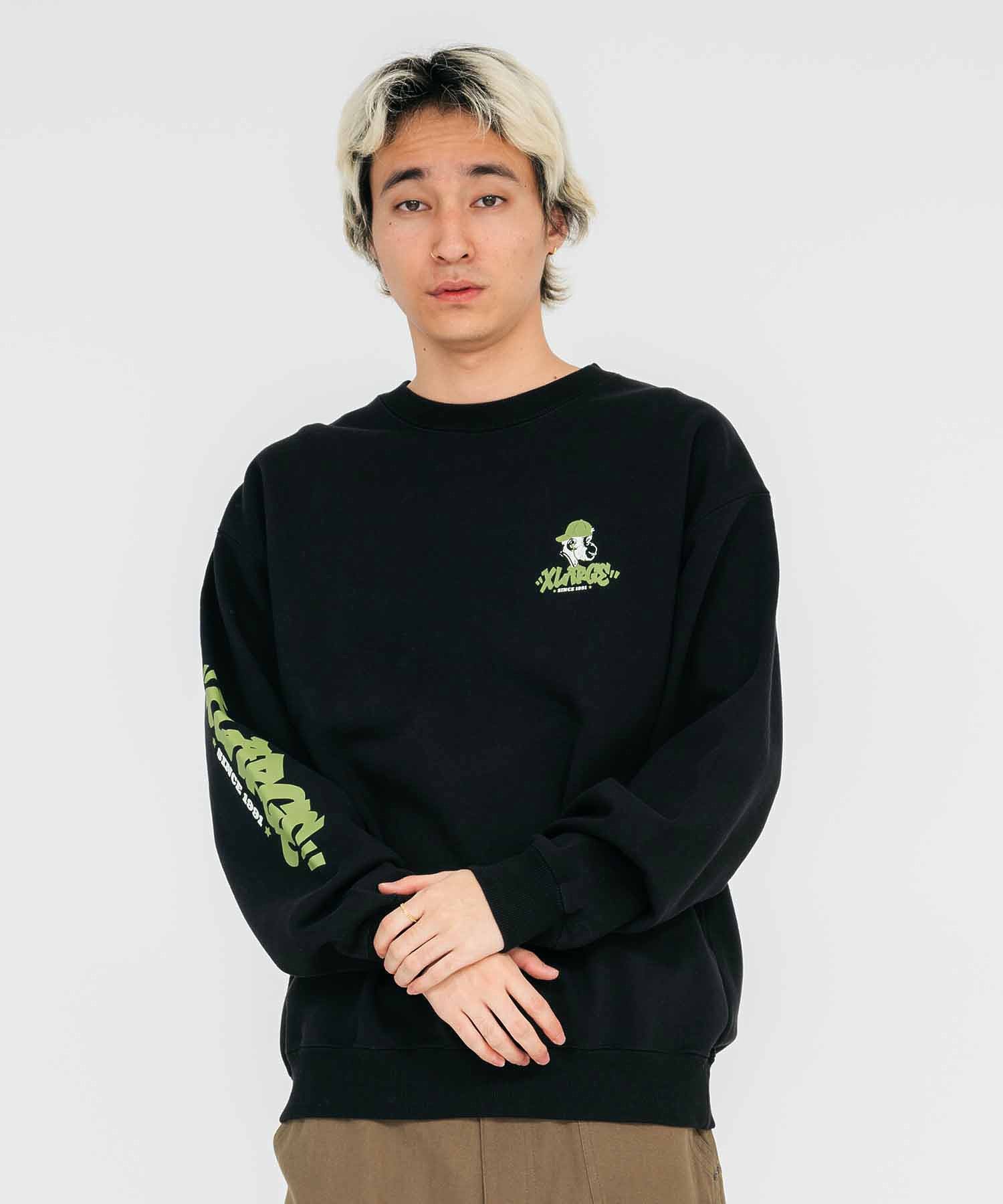 TAGGING LOGO CREWNECK SWEAT