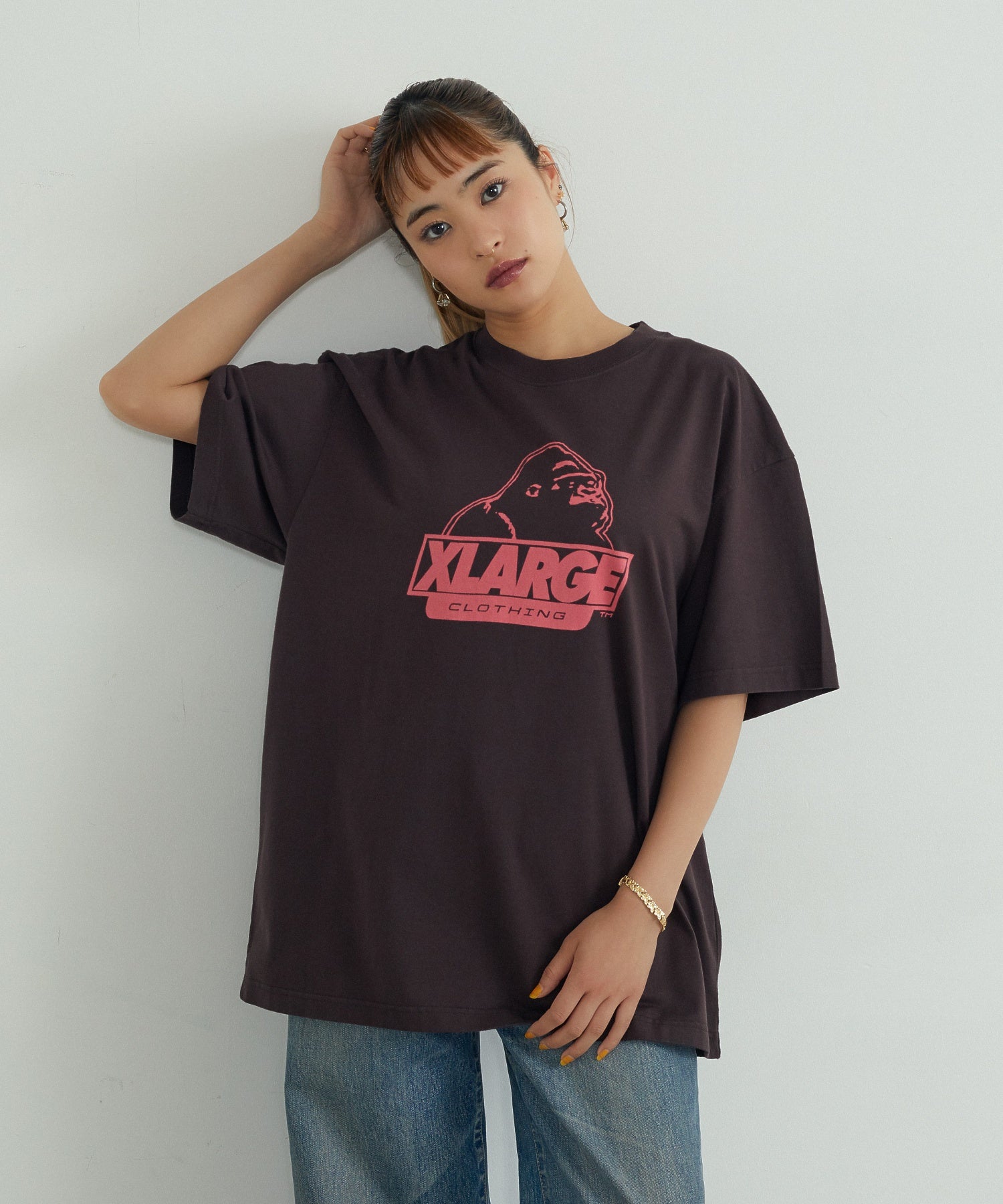 MODEL身長：165cm / 着用サイズ：Lサイズ