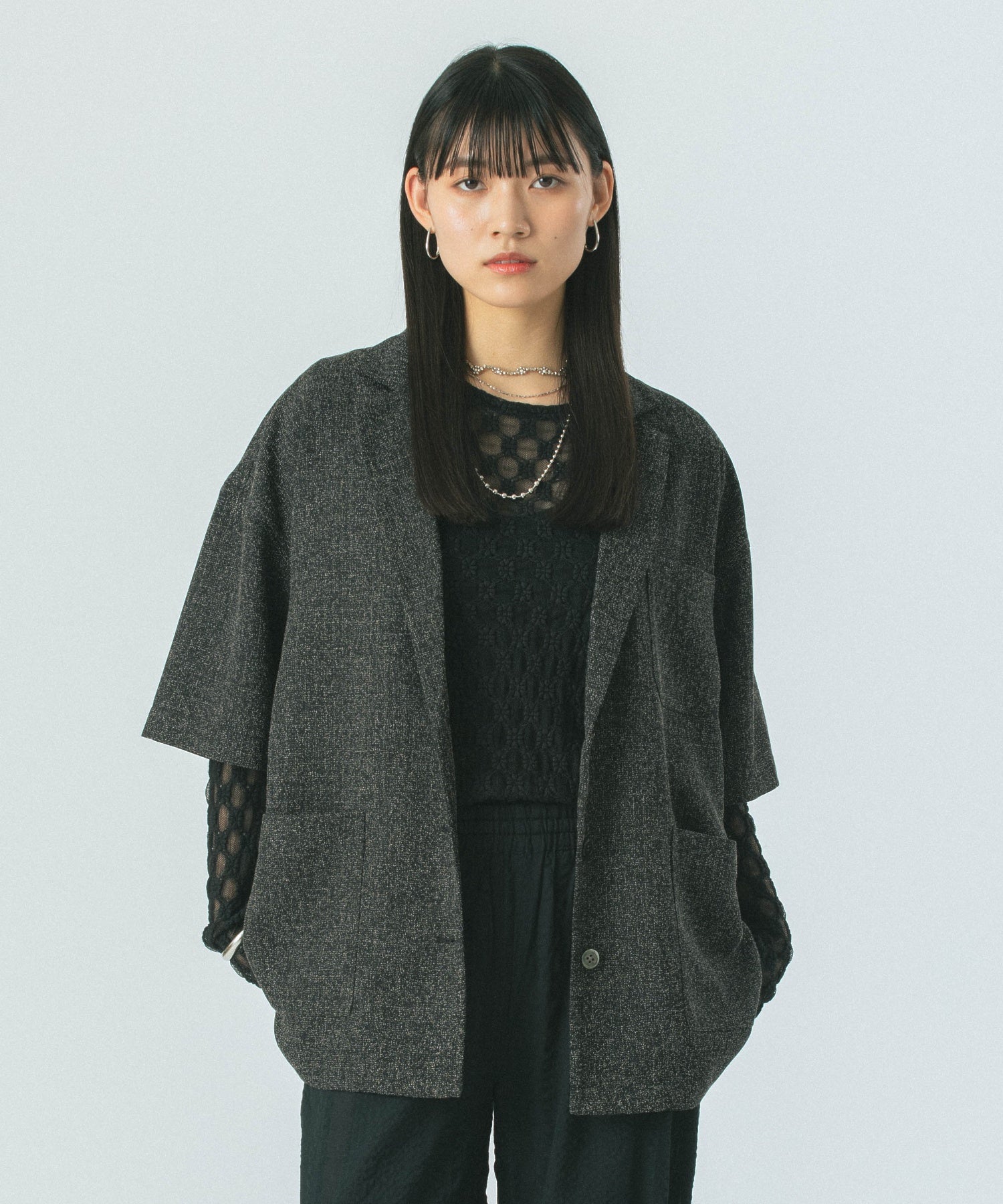 model:167cm 着用サイズ:ONE SIZE