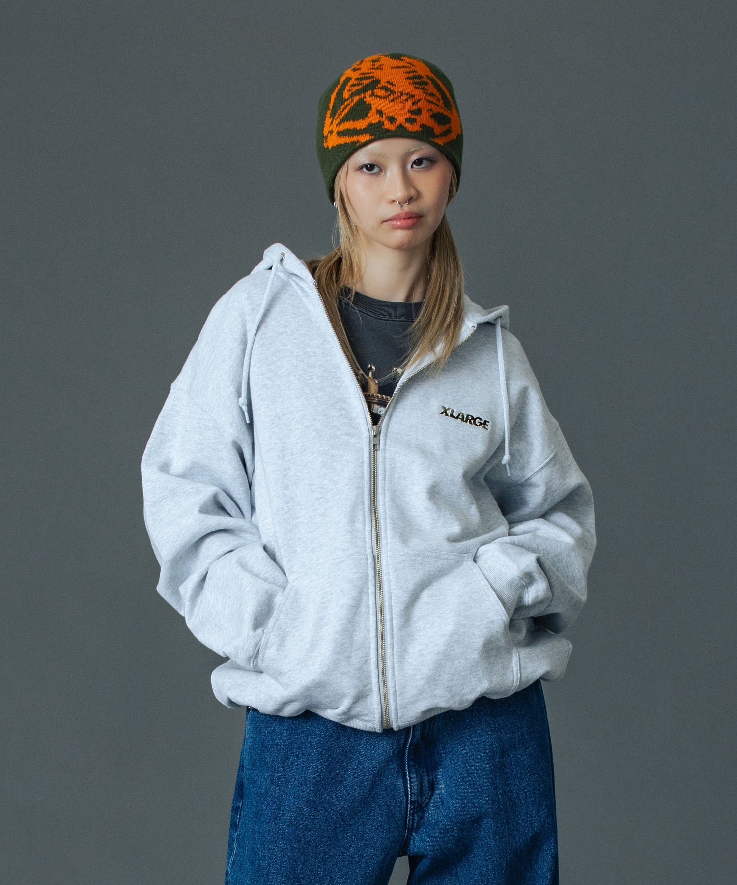 MODEL 身長167cm / 着用サイズ：Lサイズ