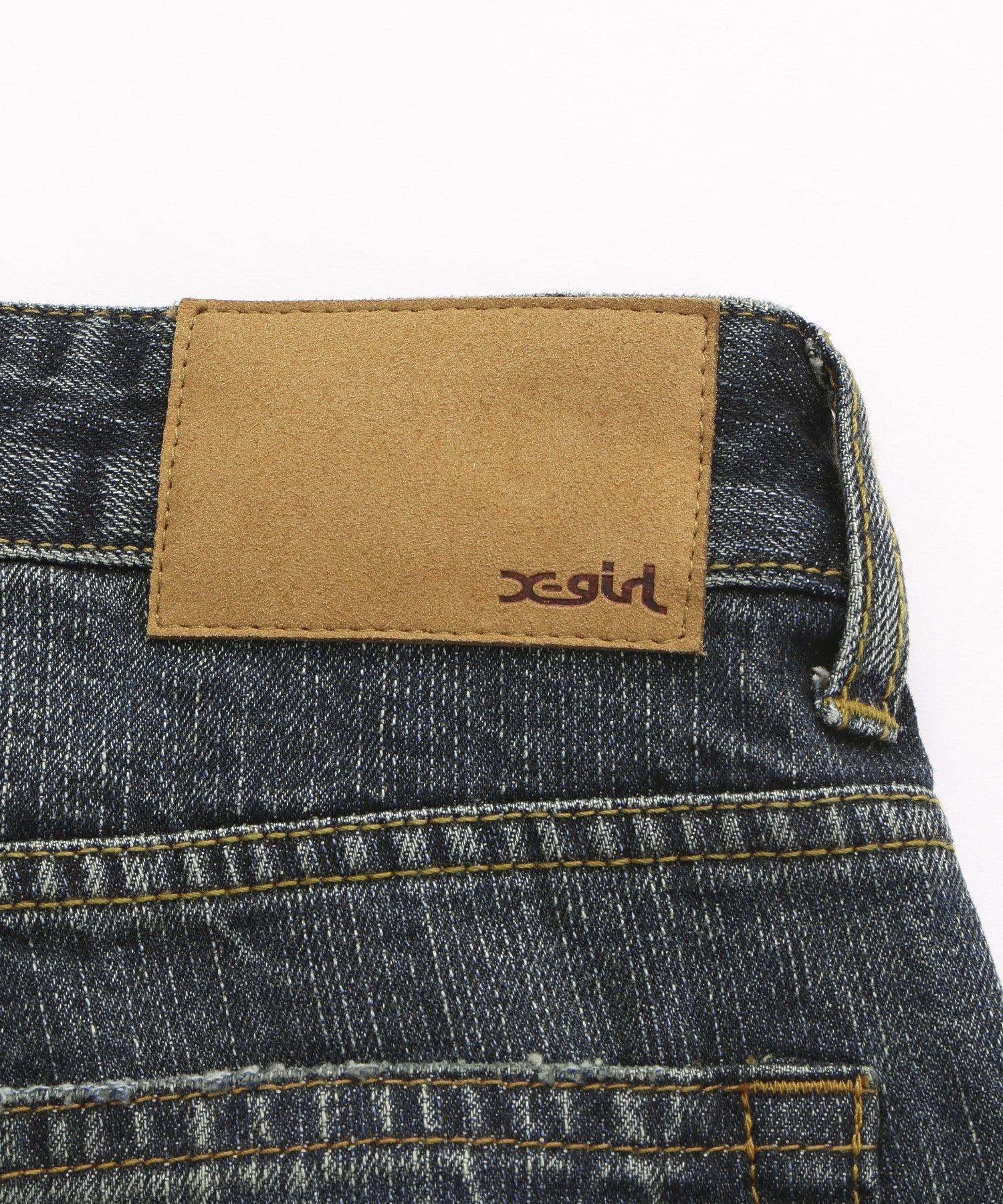 FRONT POCKET DENIM PANTS