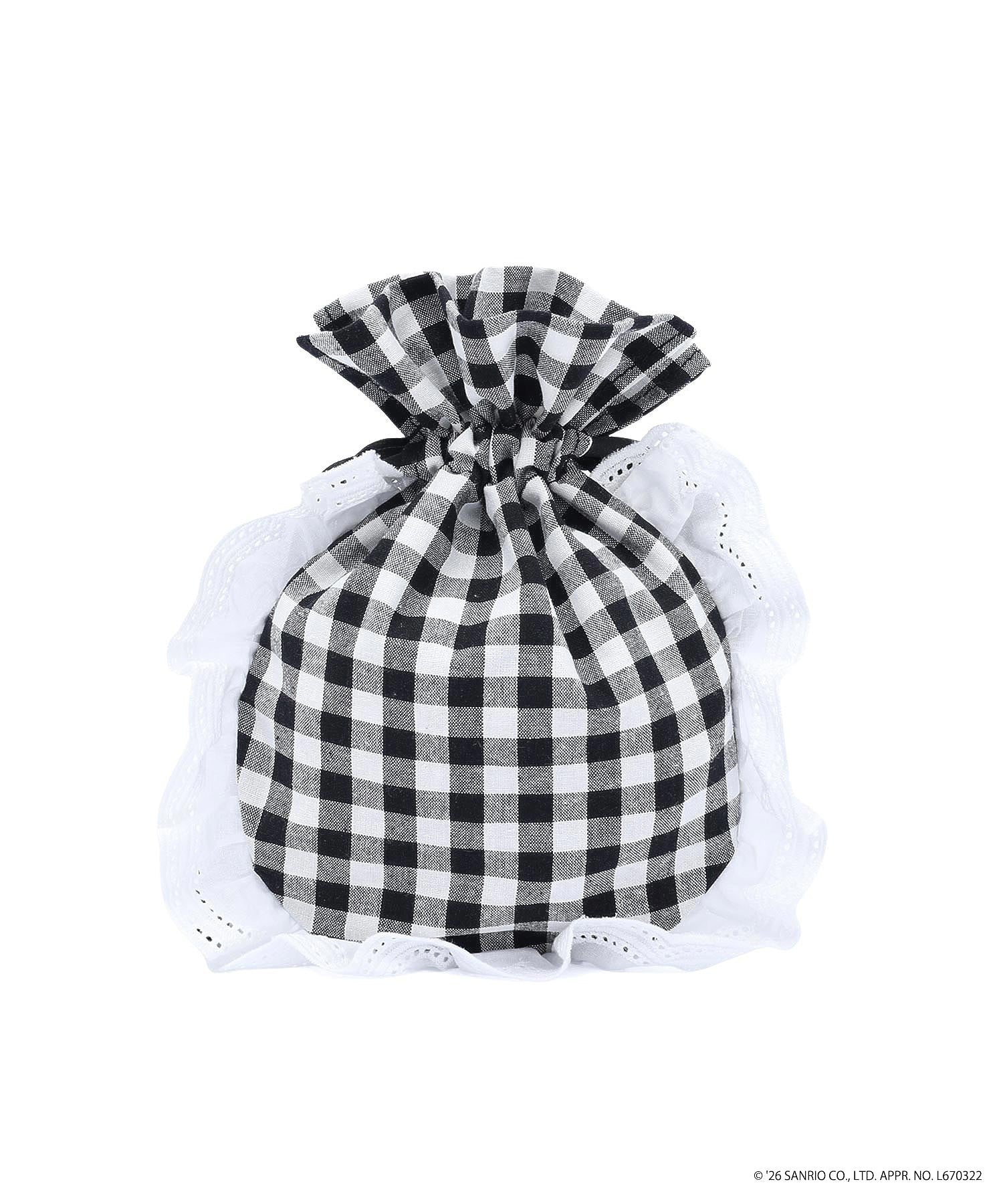 MILKFED. × HELLO KITTY F2F DRAWSTRING POUCH