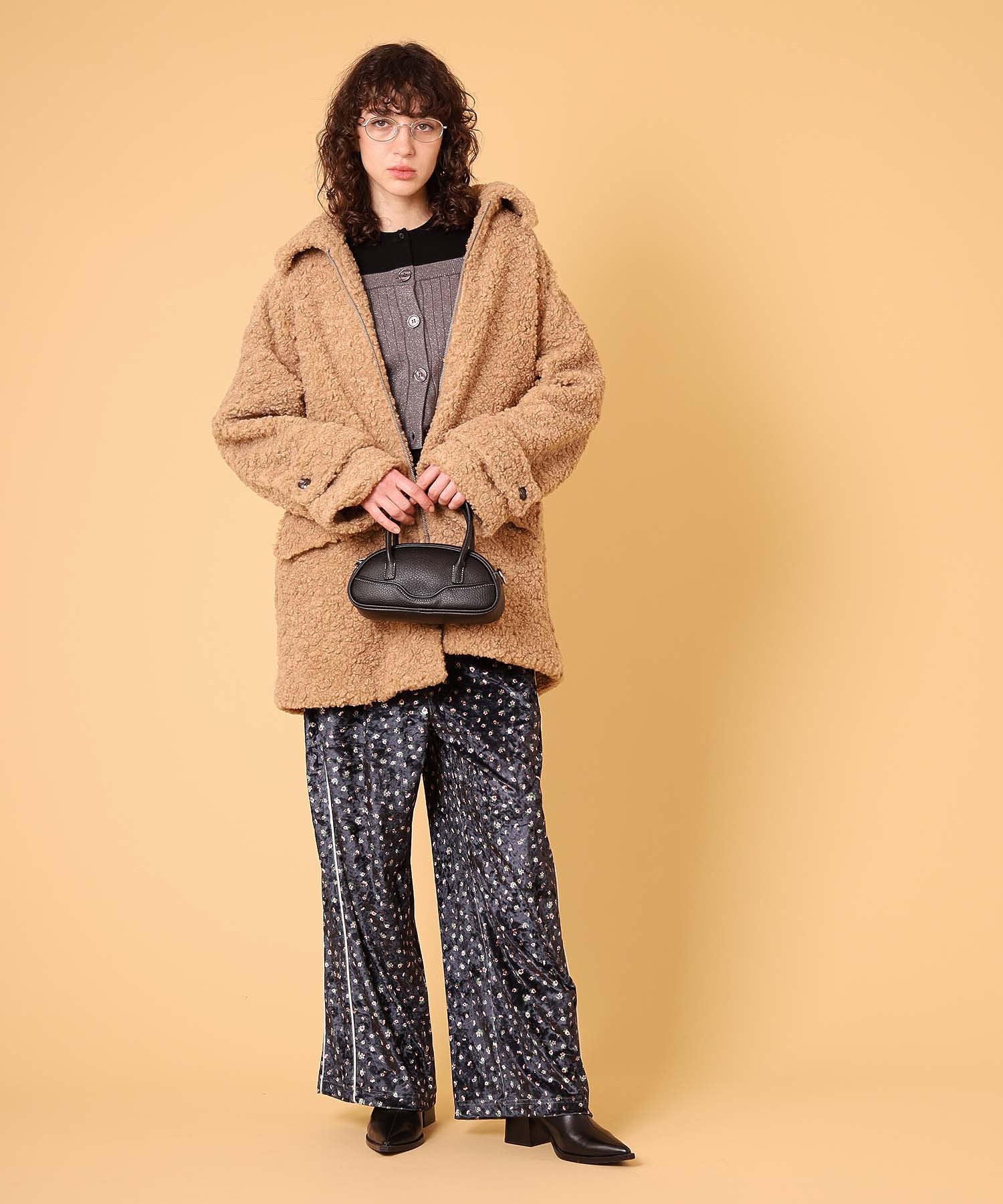 ボアハーフコート