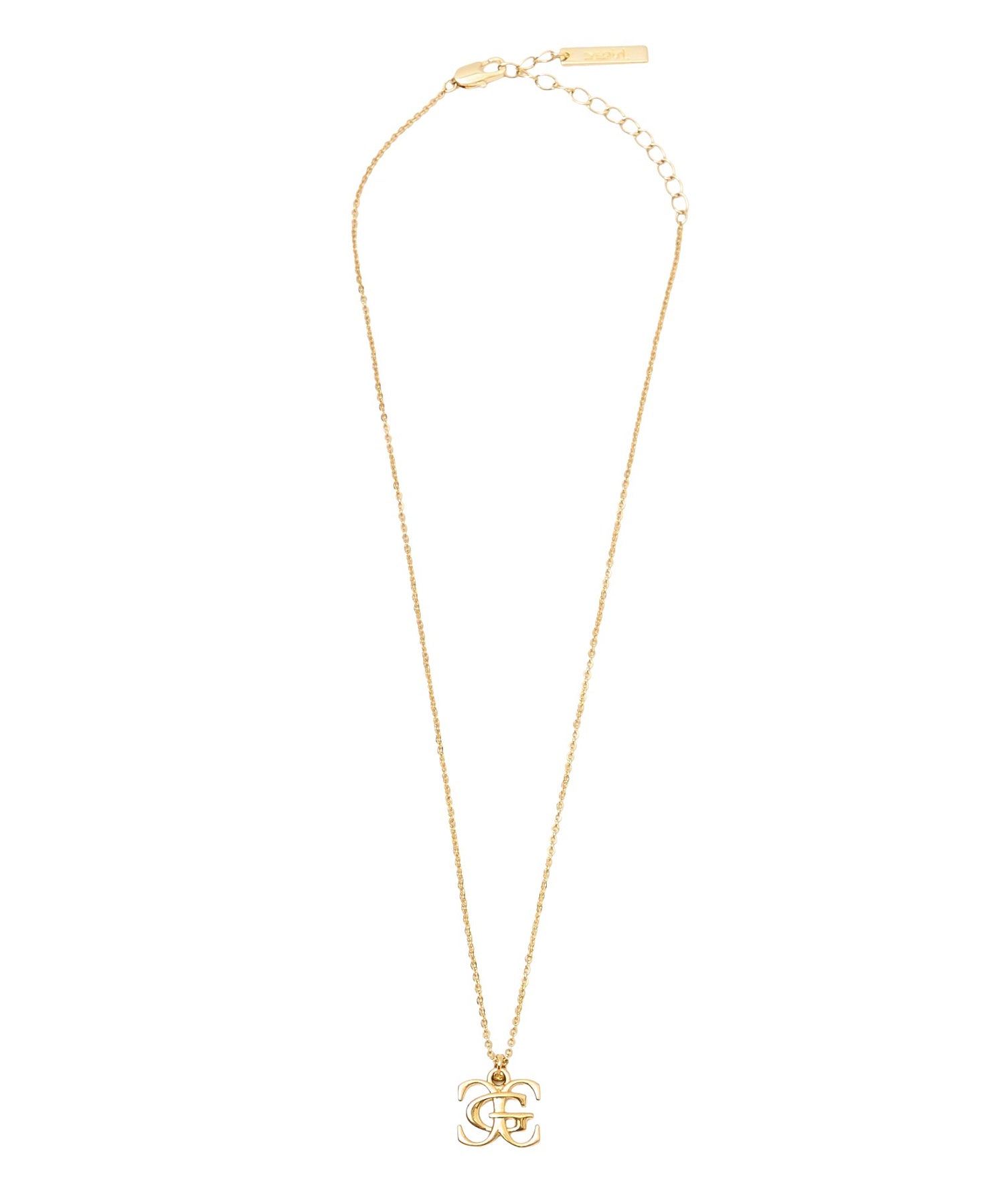 XG EMBLEM CHARM NECKLACE