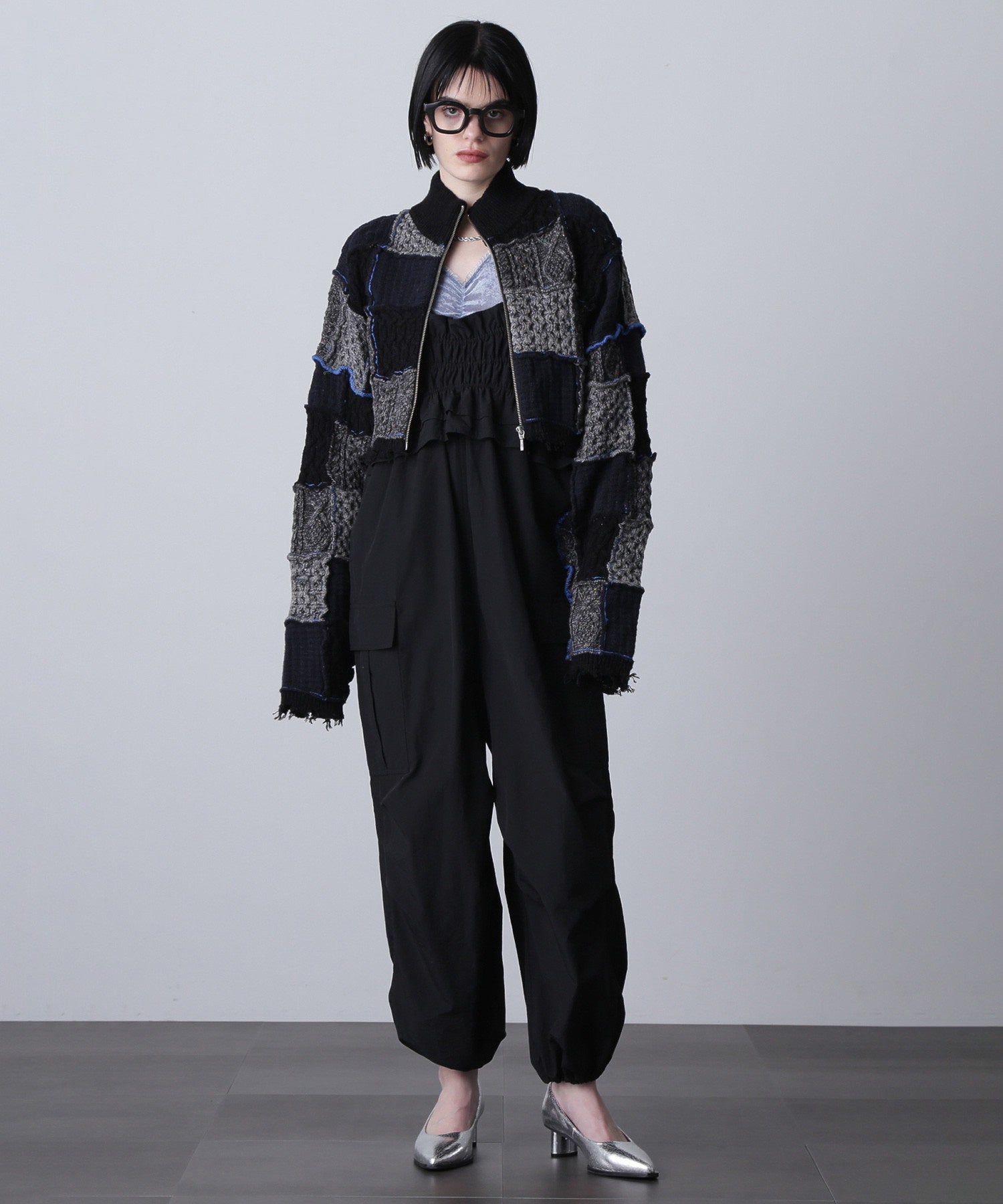 CREOLME/REMAKE LIKE KNIT CARDIGAN