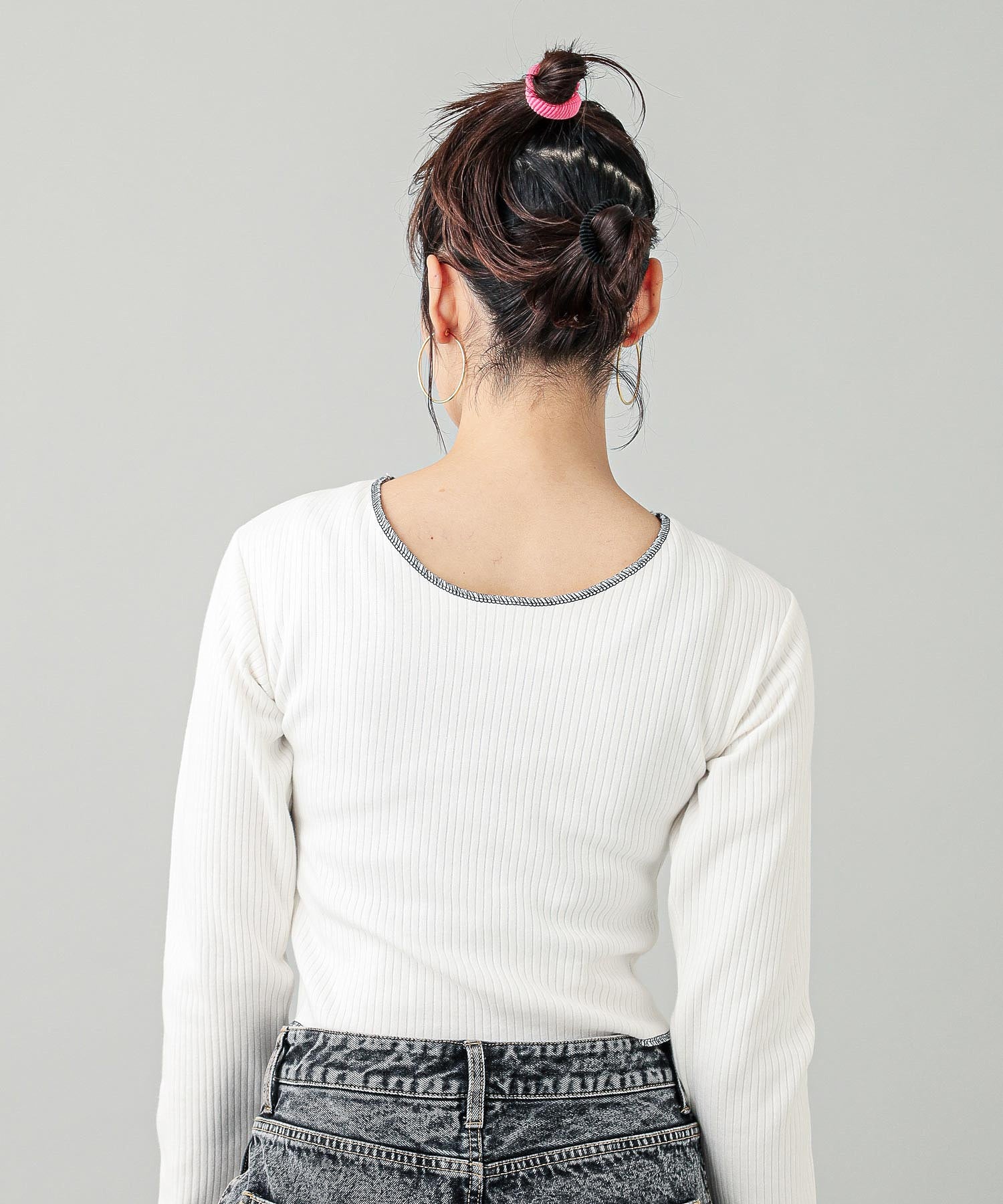 2WAY LACE UP TOP
