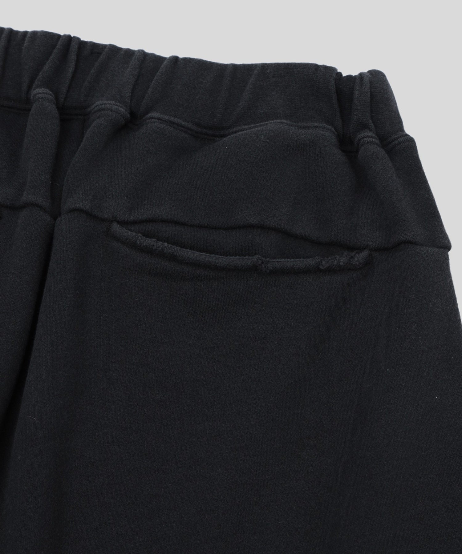 VEIN/ヴェイン/DISTRESSED BULKY TERRY CUT OFF BAGGY TROUSERS VP61-321