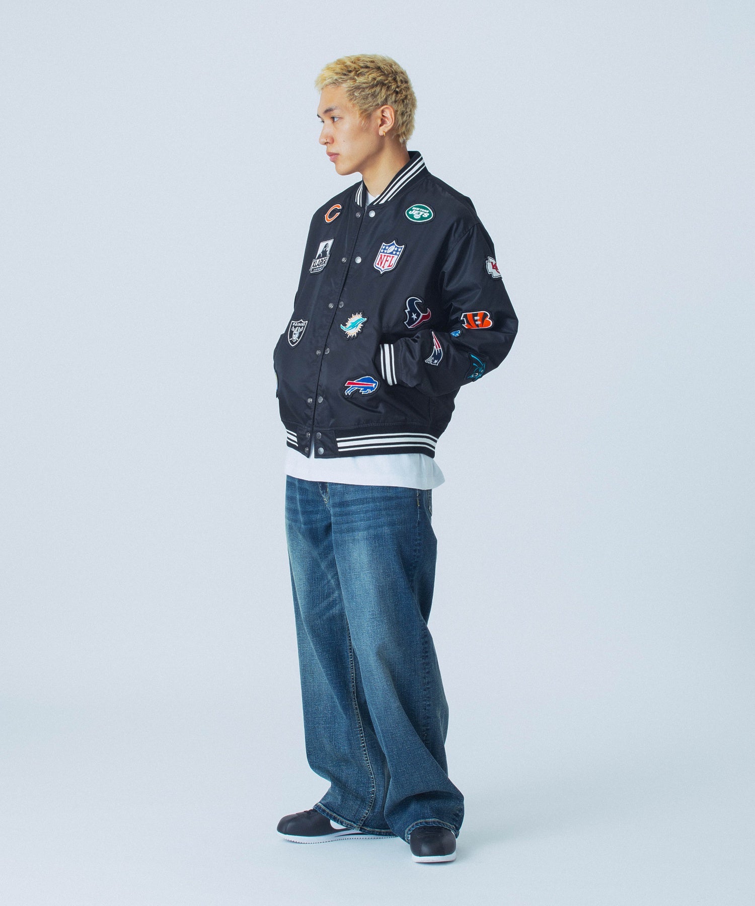 XLARGE×NEW ERA×NFL VARSITY JACKET