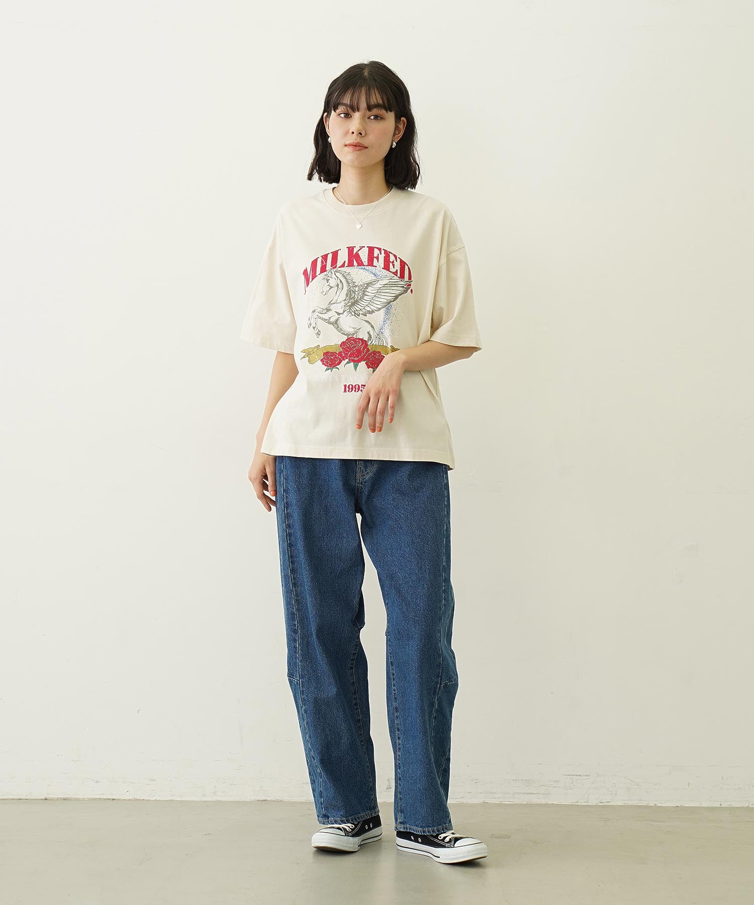 PEGASUS VINTAGE STYLE WIDE S/S TEE