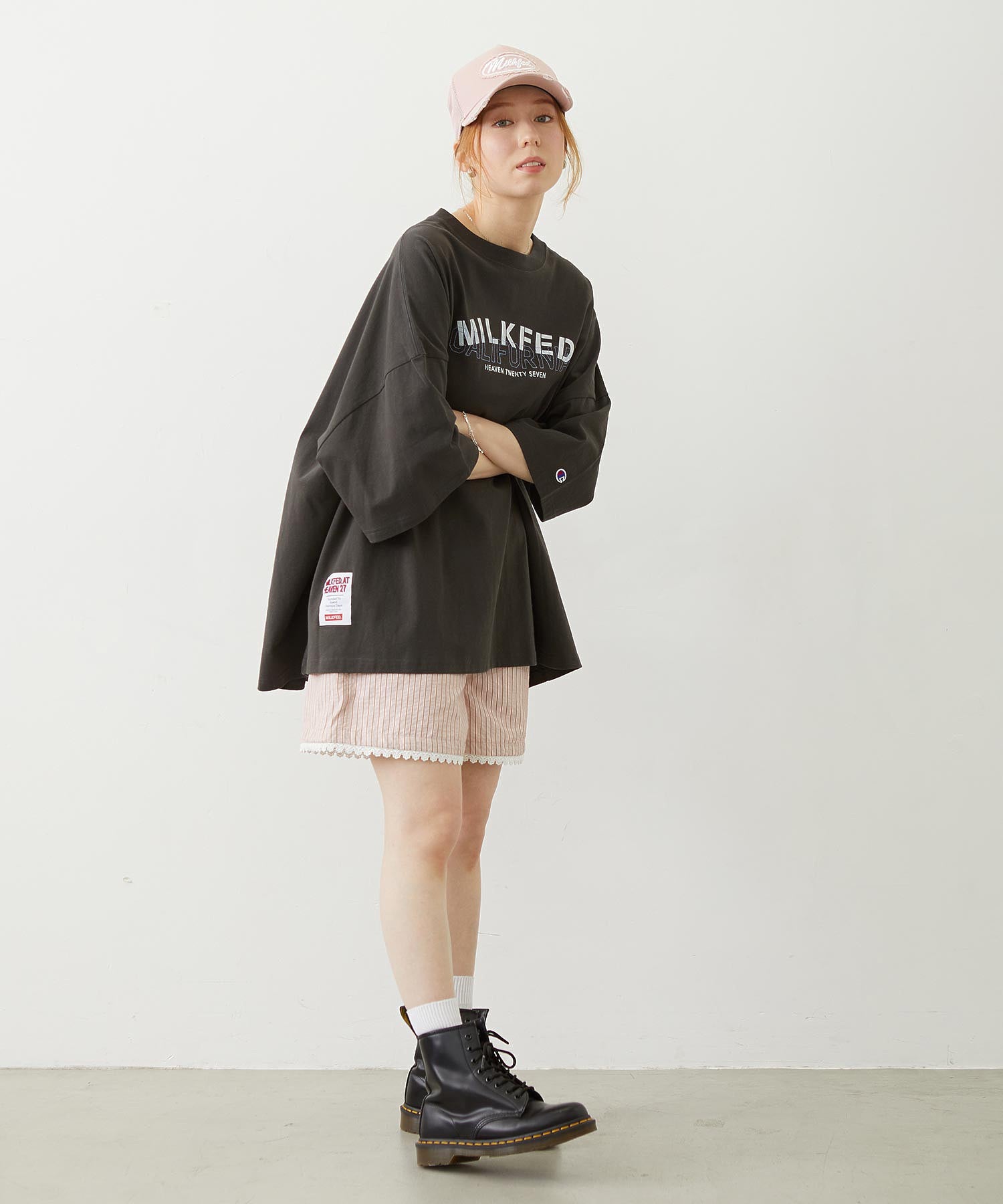 MILKFED. × NEW ERA OVAL LOGO 9FORTY A-FRAME