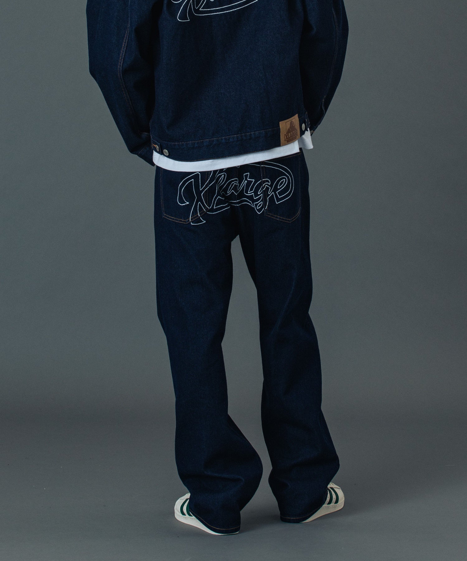 STAR LOGO DENIM PANTS