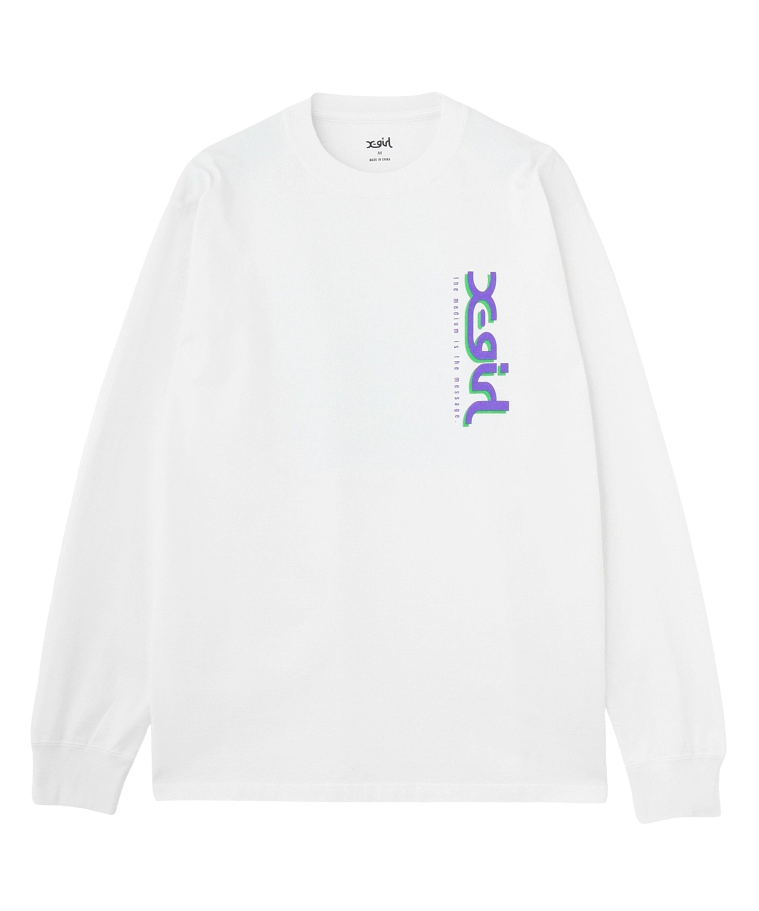 TRIPLE MILLS LOGO L/S TEE