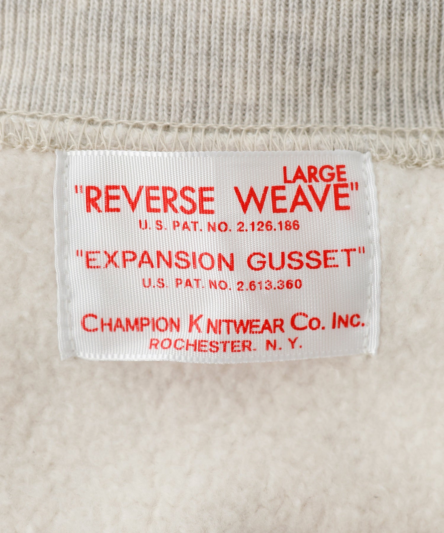 CHAMPION/チャンピオン/RW 2ND PATENT CREW NECK SWEATSHIRT C3-Y019