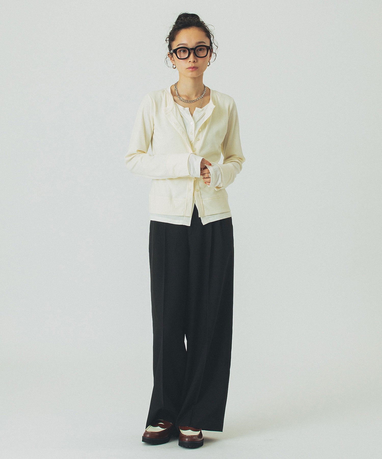 model:161cm 着用サイズ:ONE SIZE