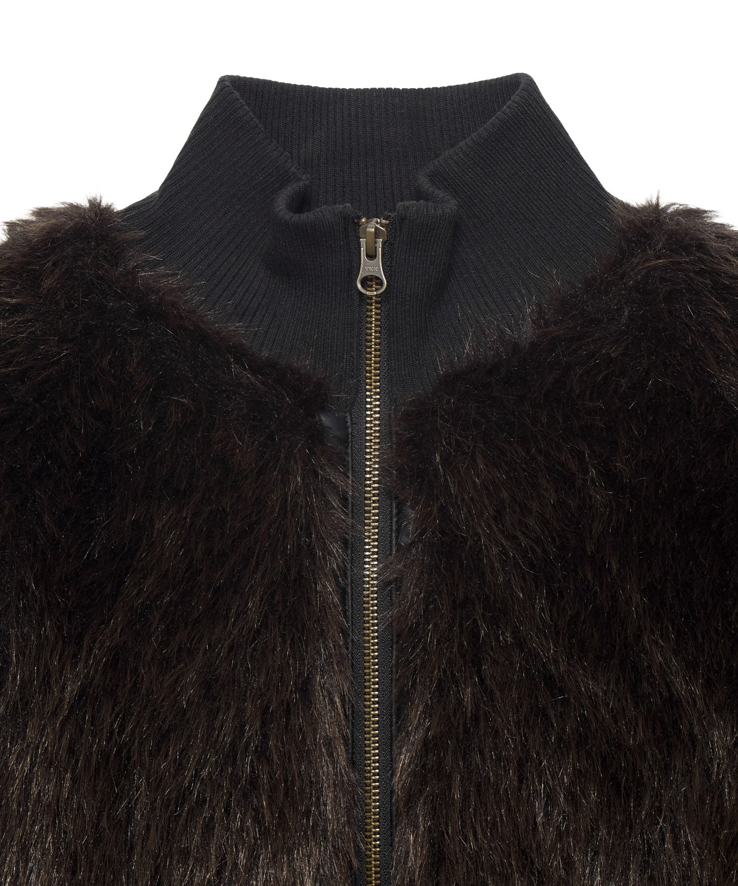 FAUX FUR COMPACT JACKET