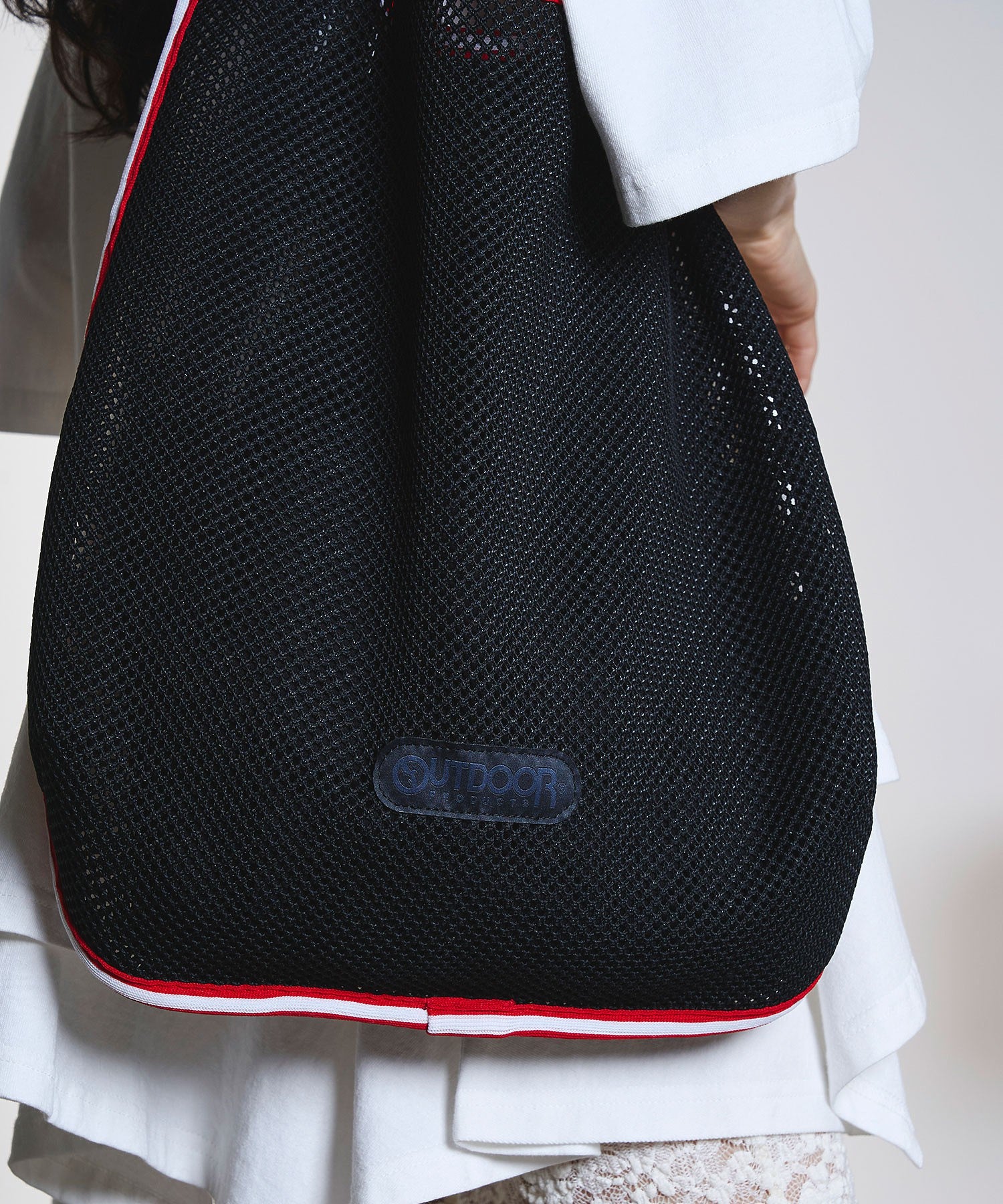 OUTDOOR/TAPE MESH TOTE